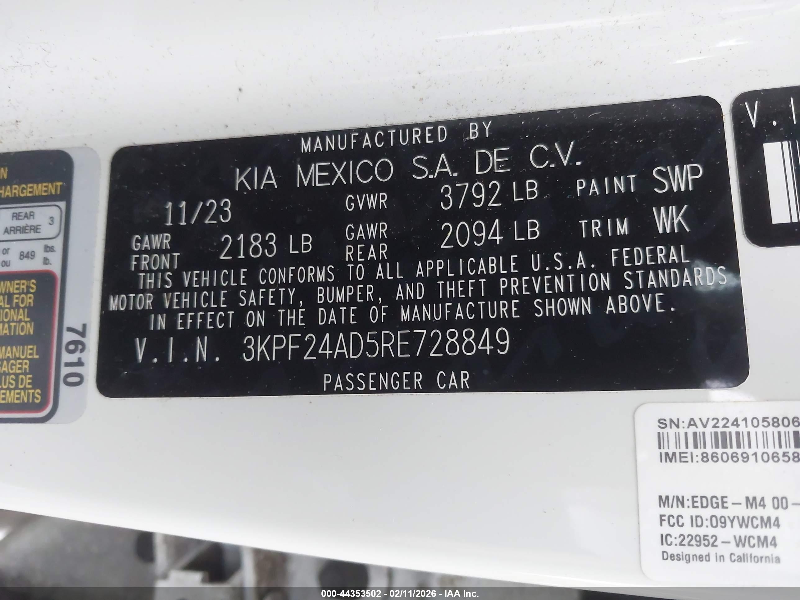 KIA FORTE image 9