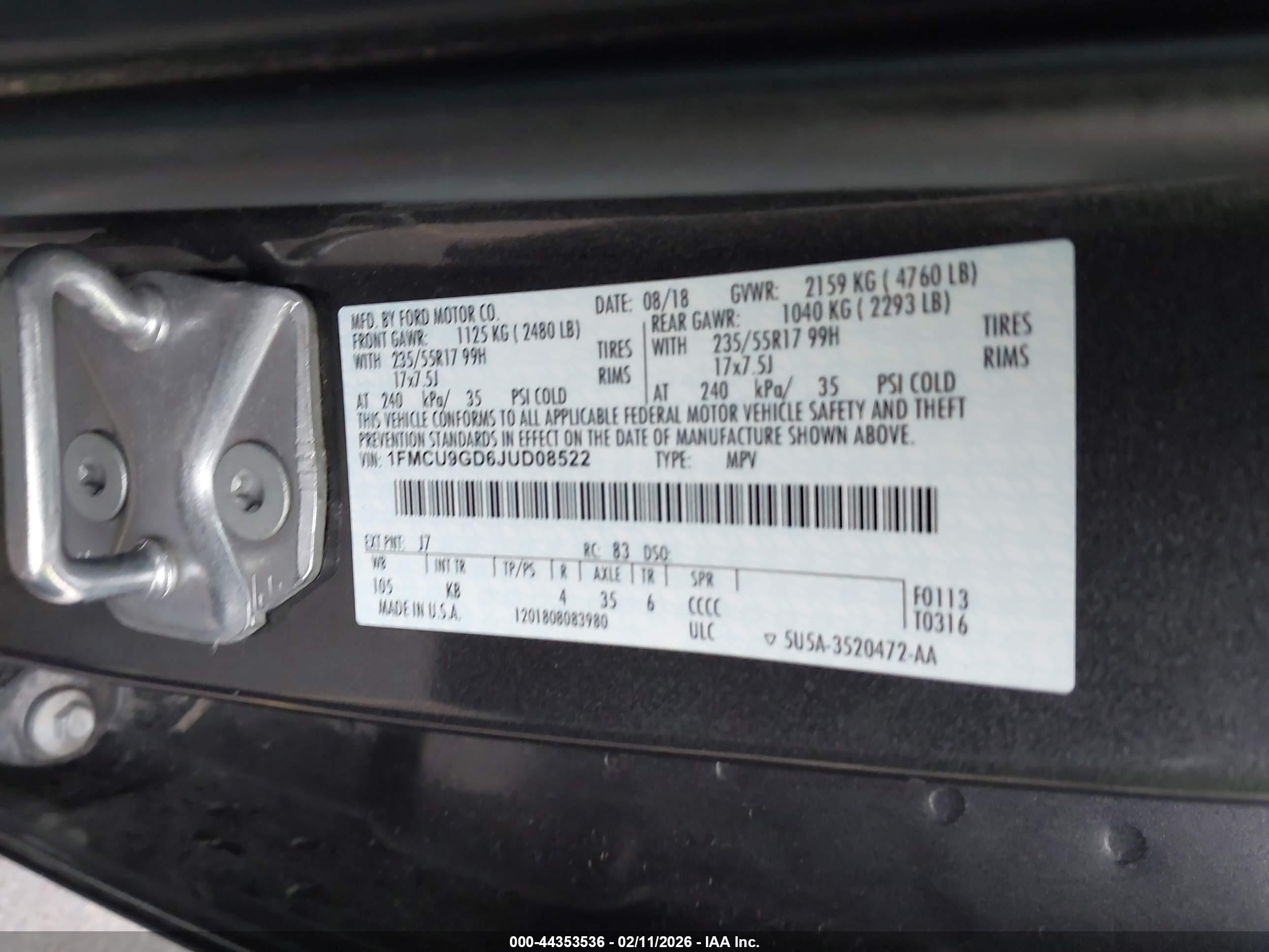 FORD ESCAPE image 9