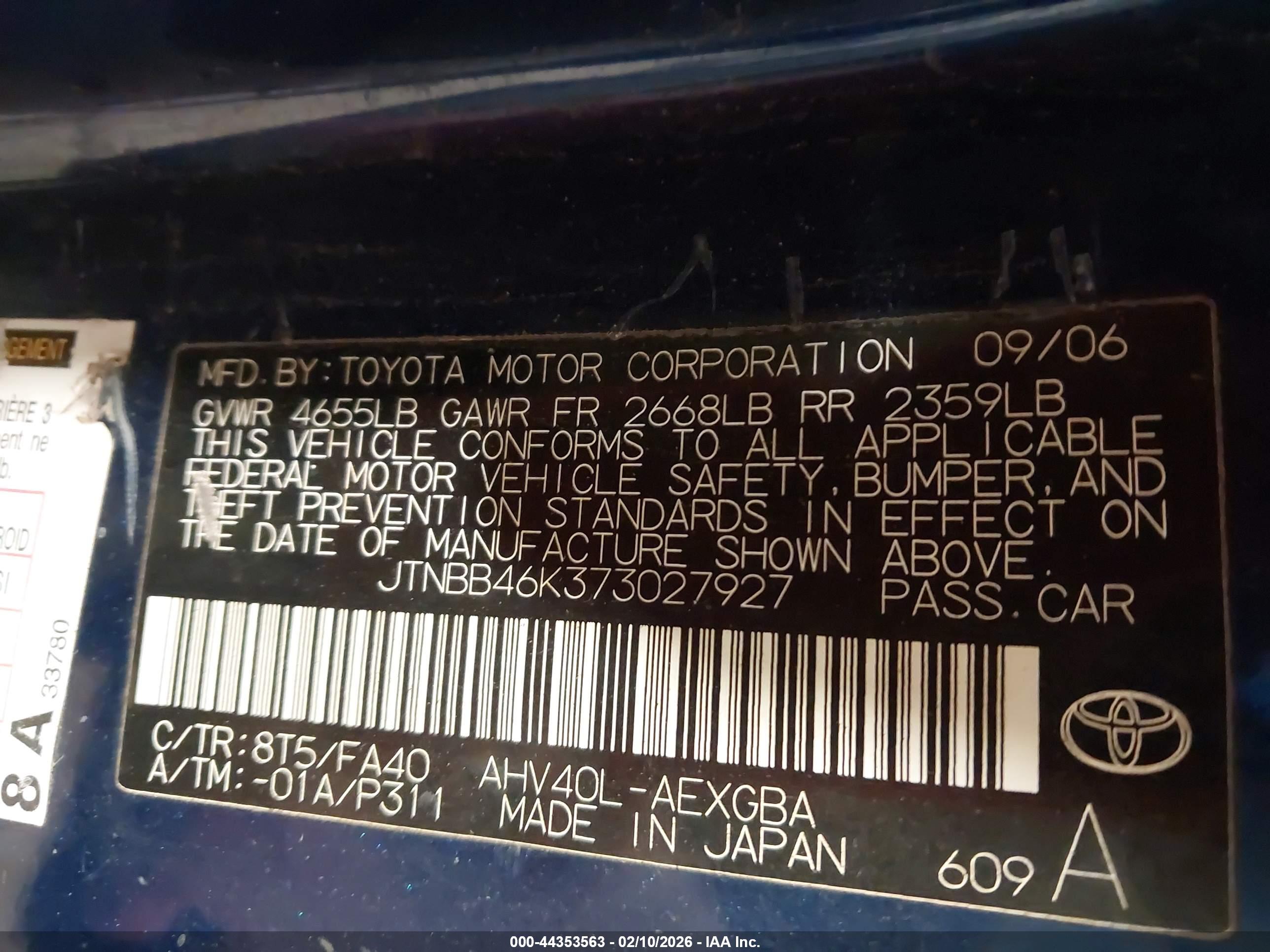 TOYOTA CAMRY image 9