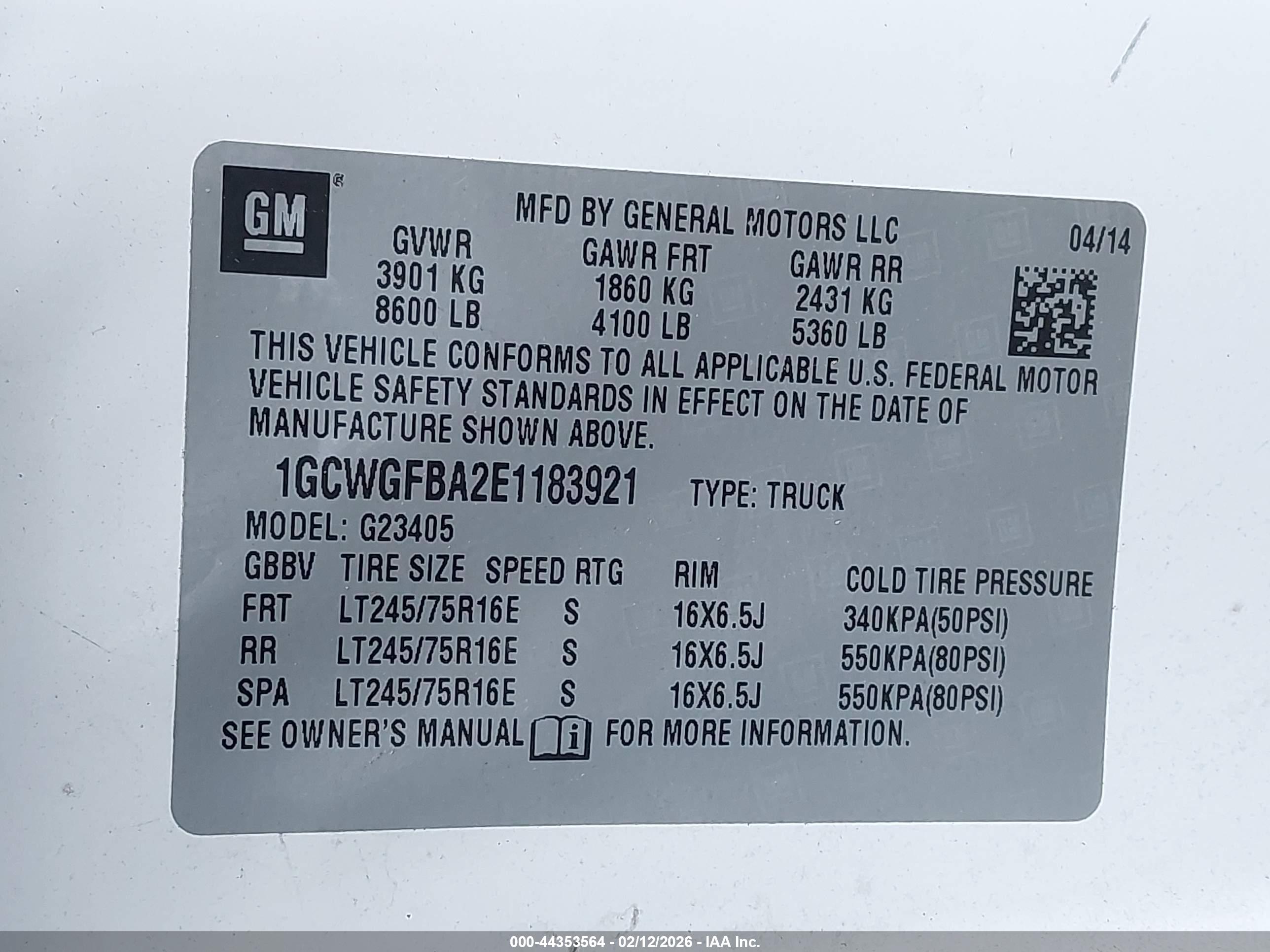 CHEVROLET EXPRESS image 9