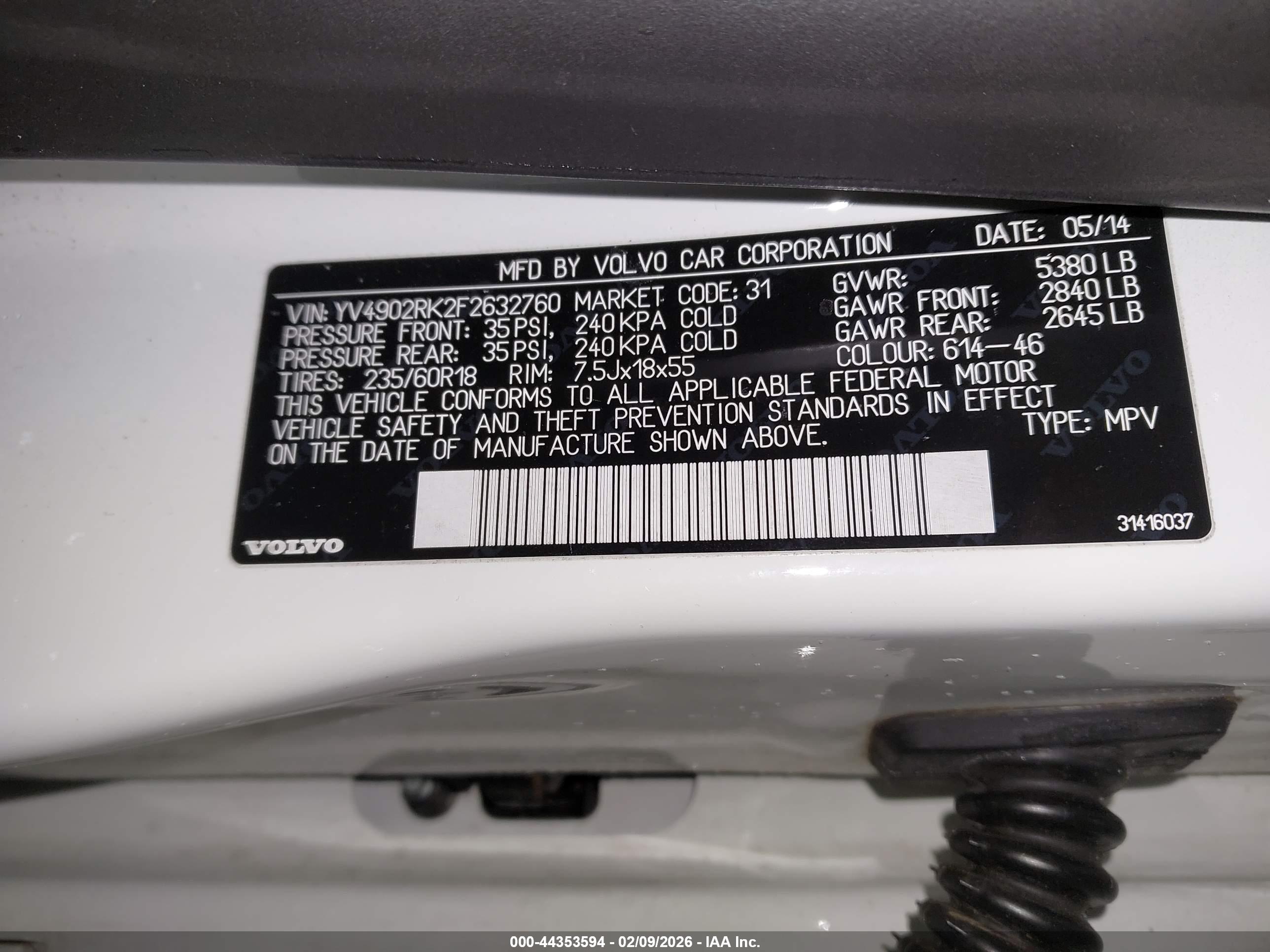 VOLVO XC60 image 9