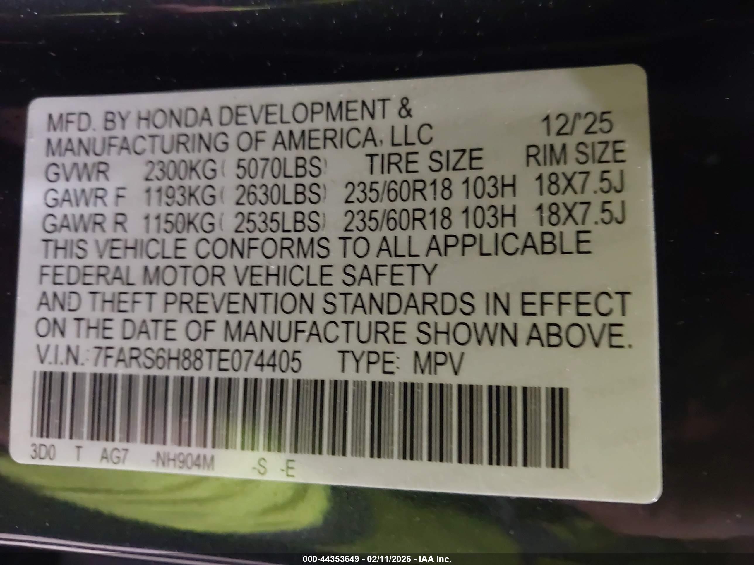 HONDA CR-V image 9