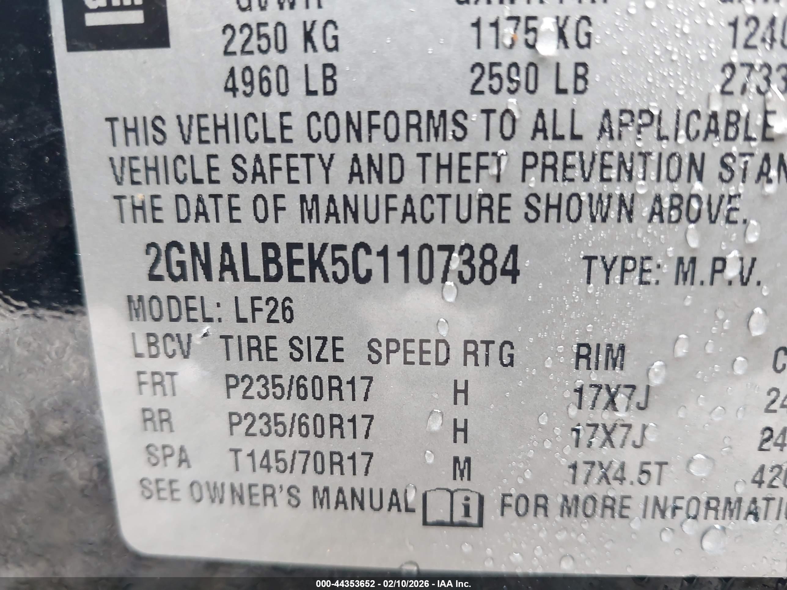 CHEVROLET EQUINOX image 9