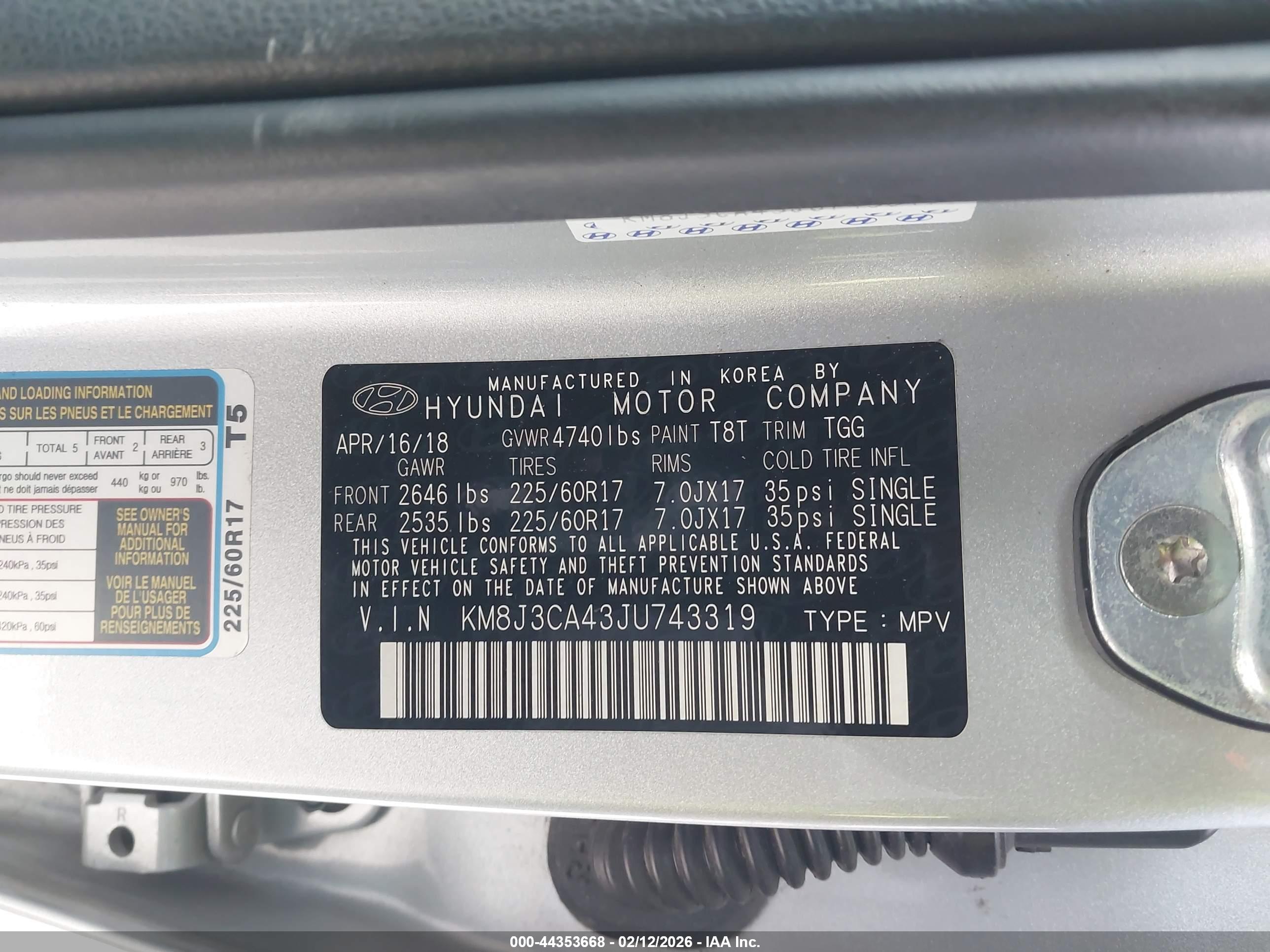 HYUNDAI TUCSON image 9