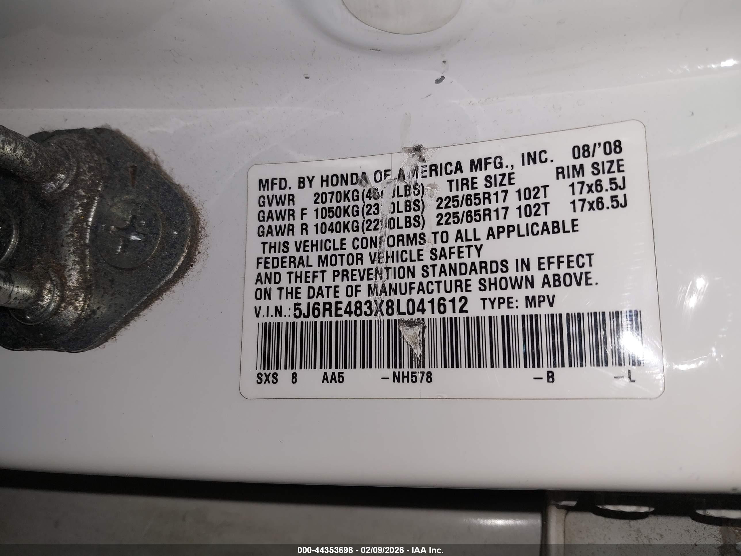 HONDA CR-V image 9