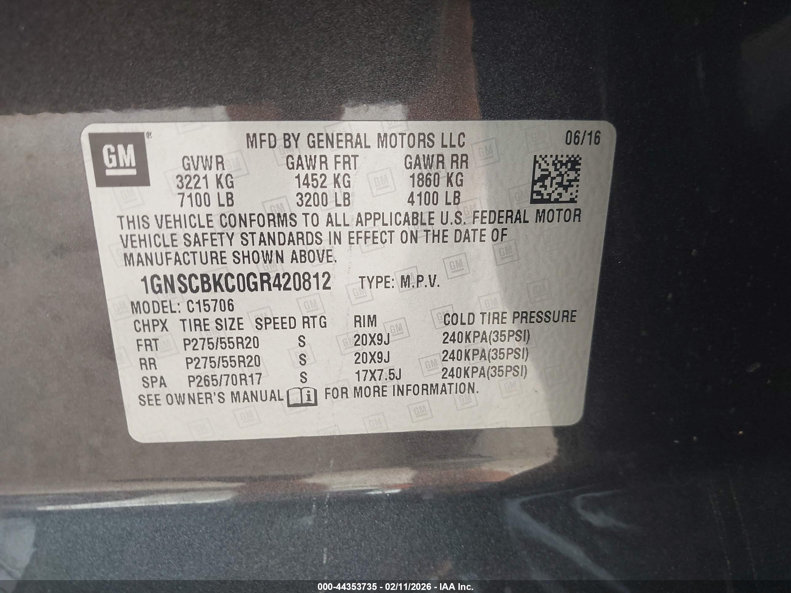CHEVROLET TAHOE image 9