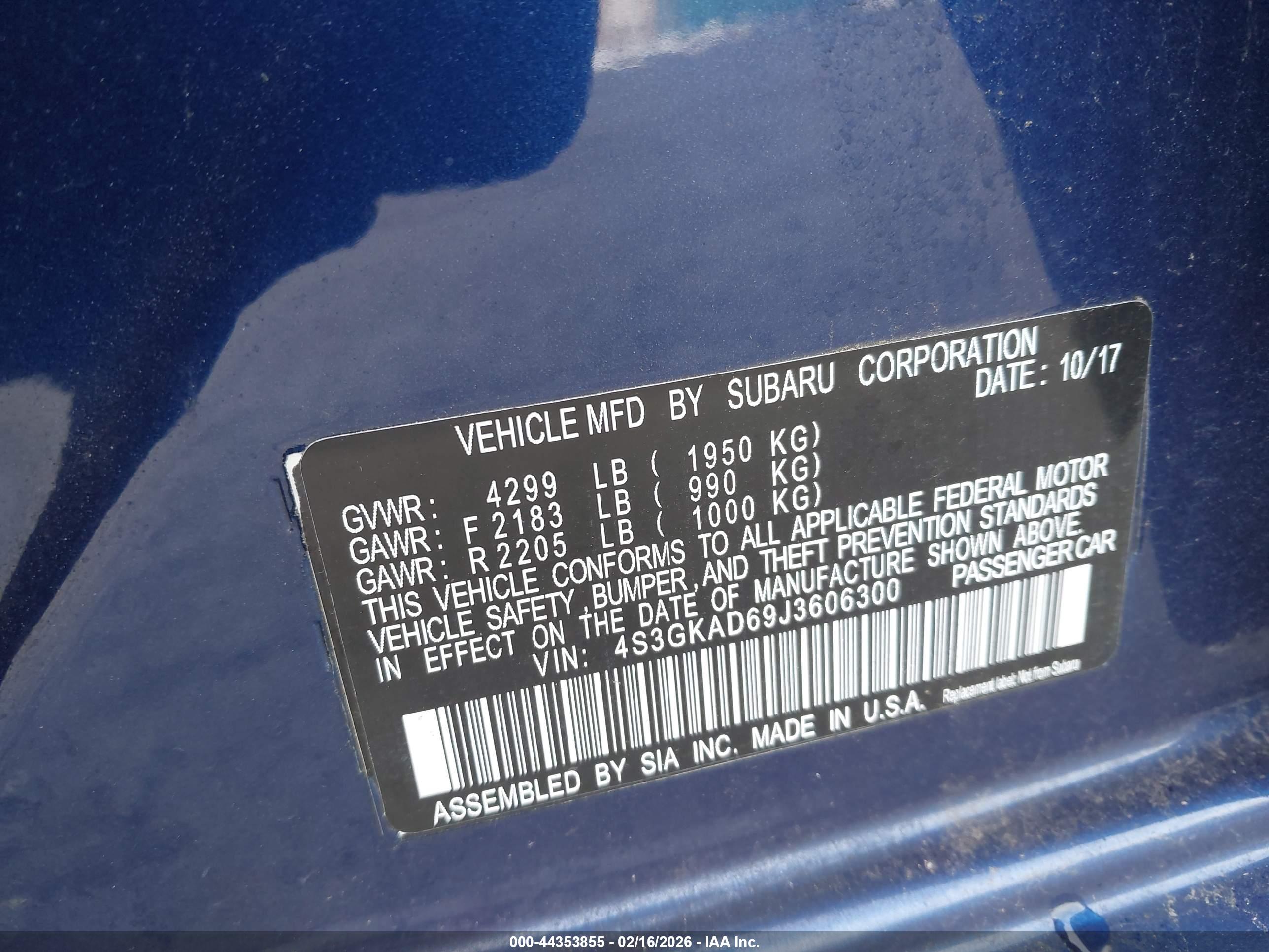 SUBARU IMPREZA image 9
