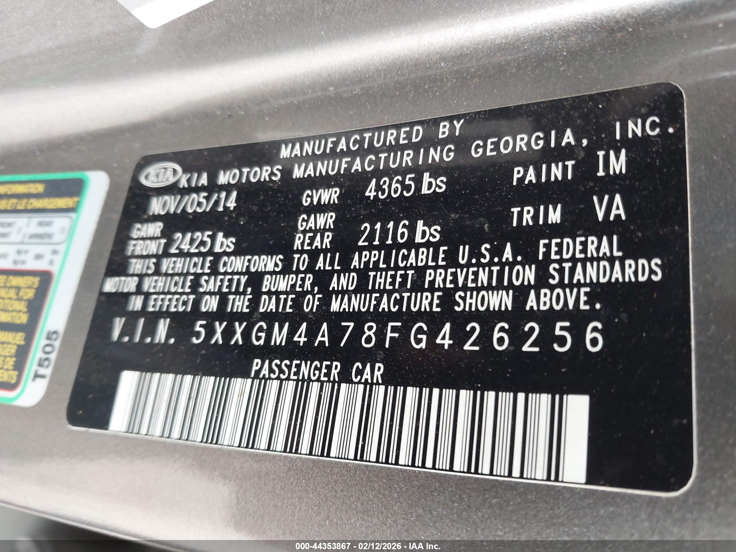 KIA OPTIMA image 9