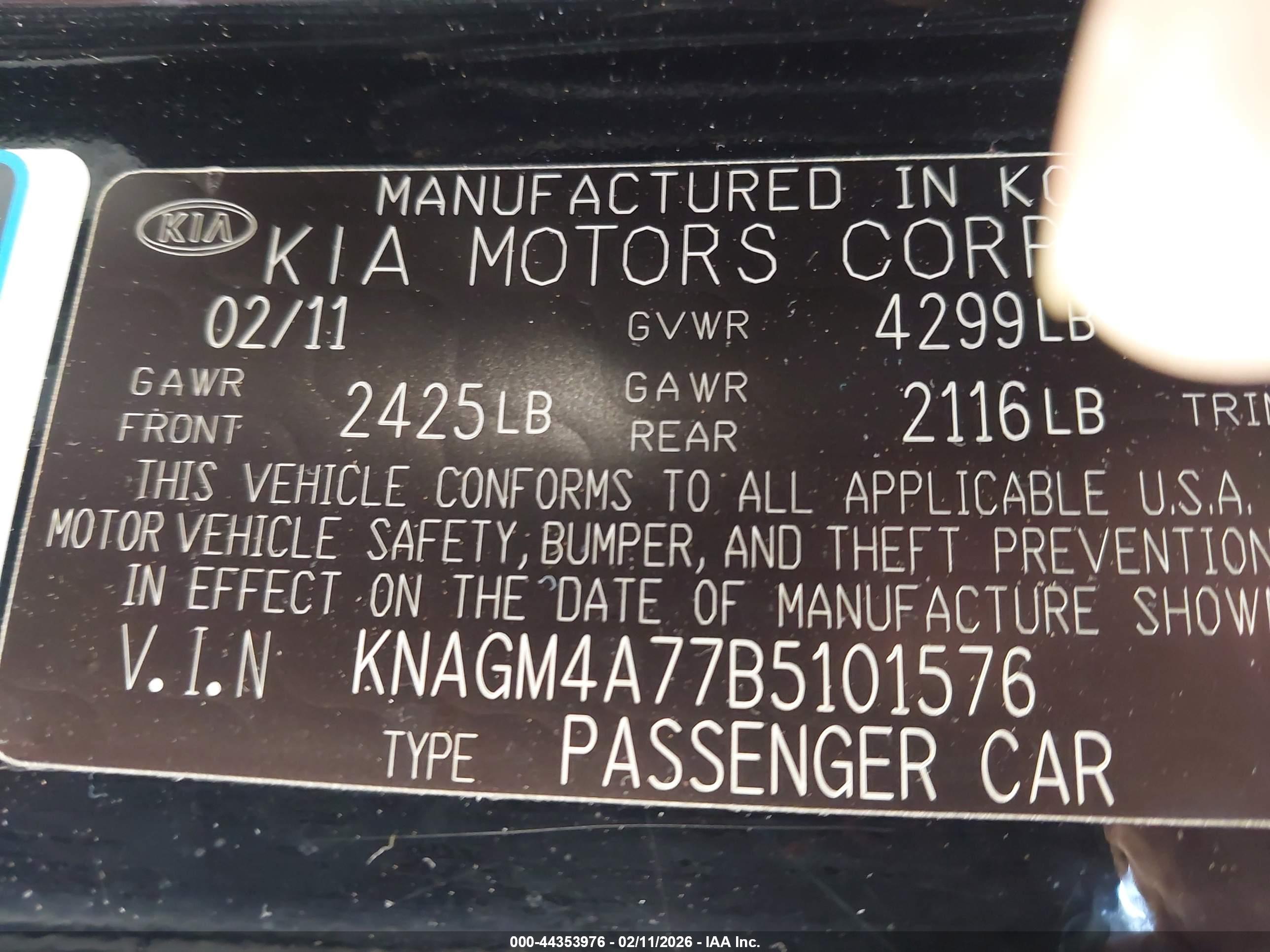 KIA OPTIMA image 9