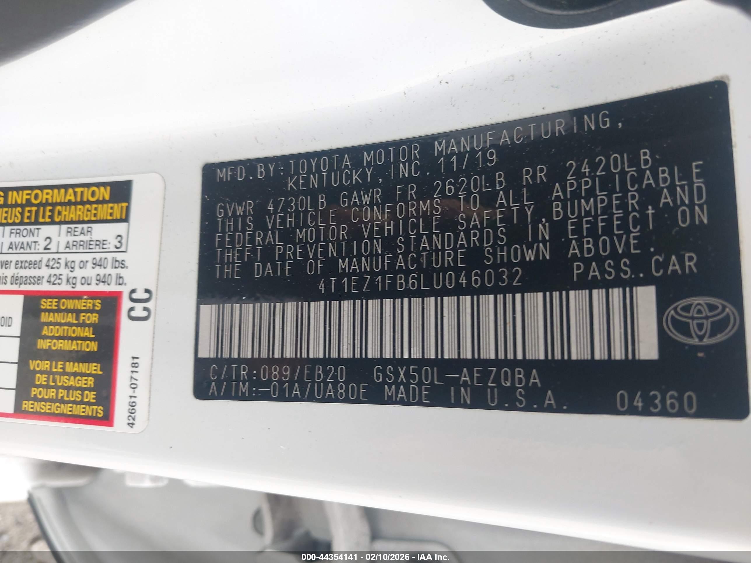 TOYOTA AVALON image 9