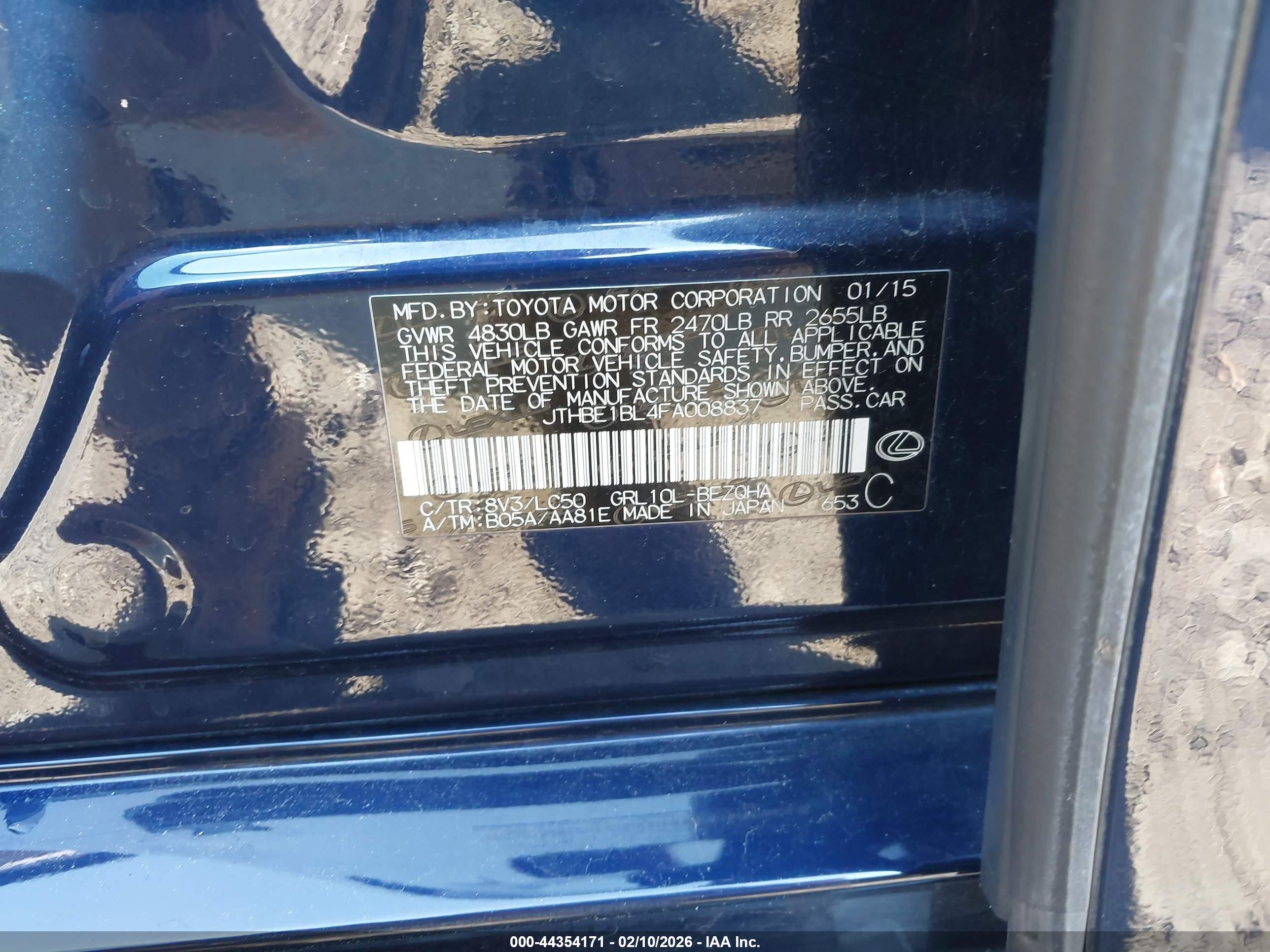 LEXUS GS image 9