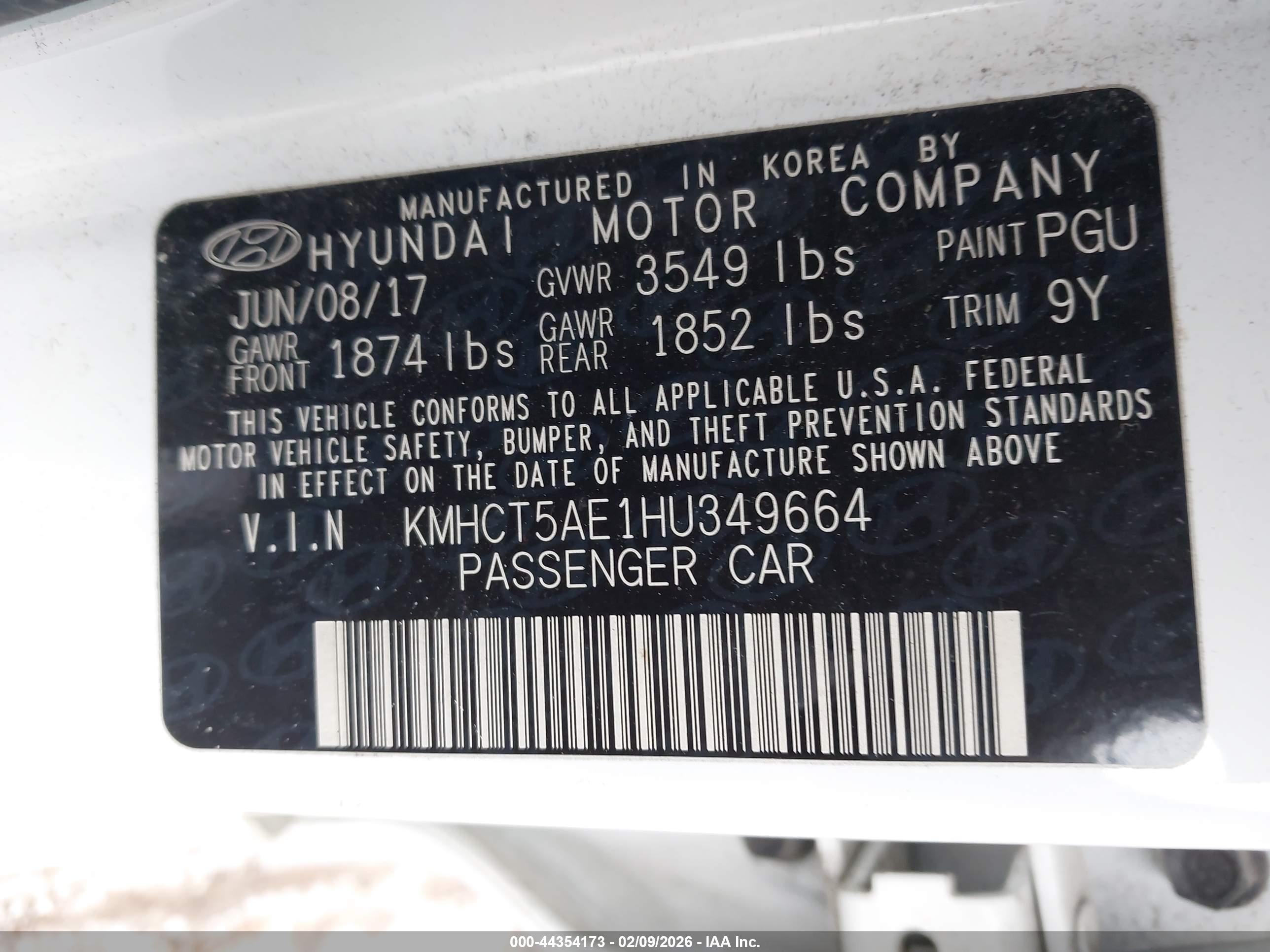HYUNDAI ACCENT image 9