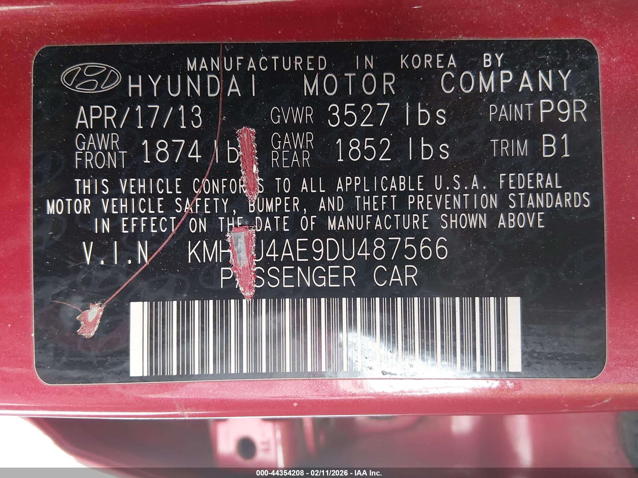 HYUNDAI ACCENT image 9