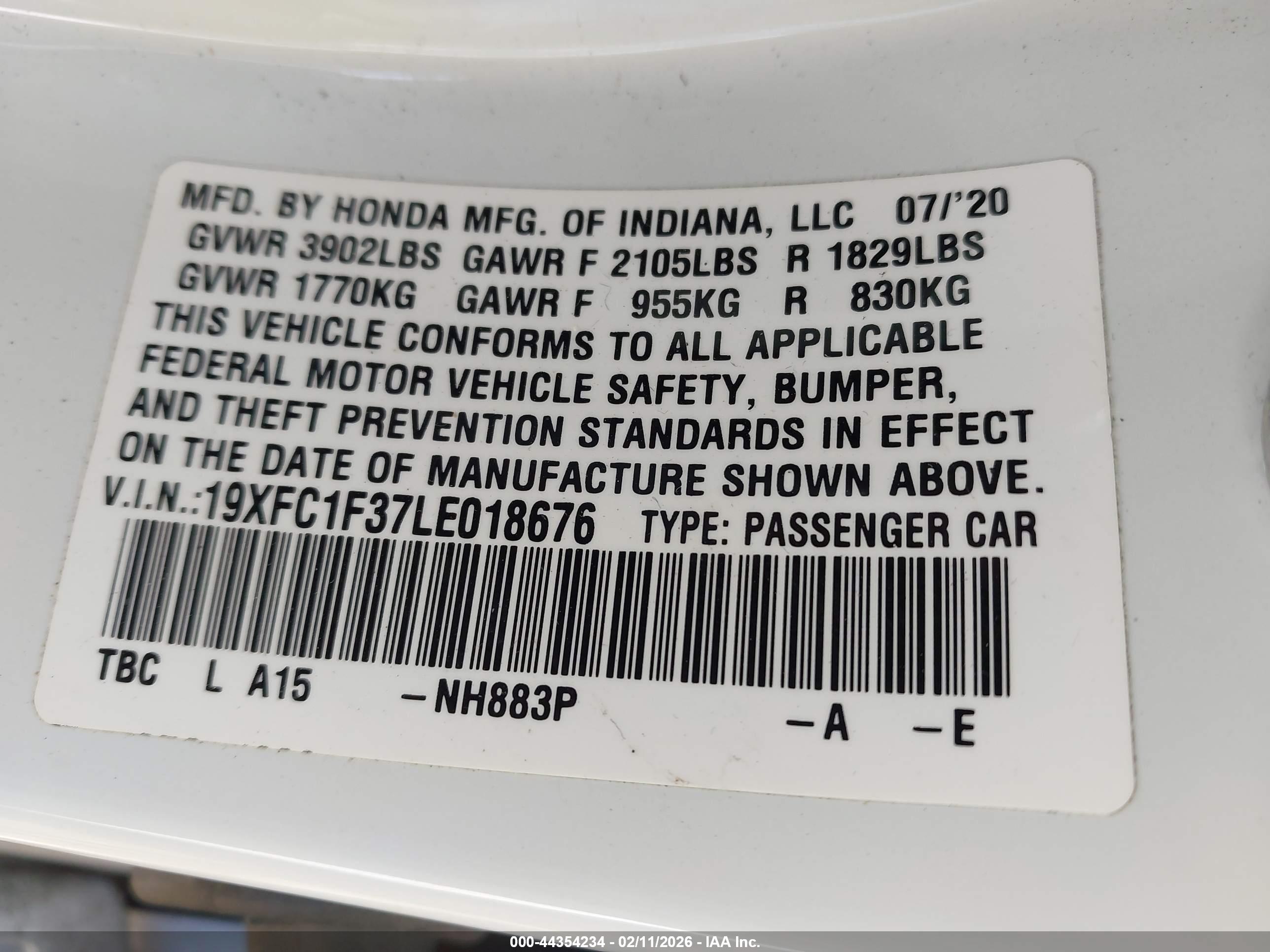 HONDA CIVIC image 9