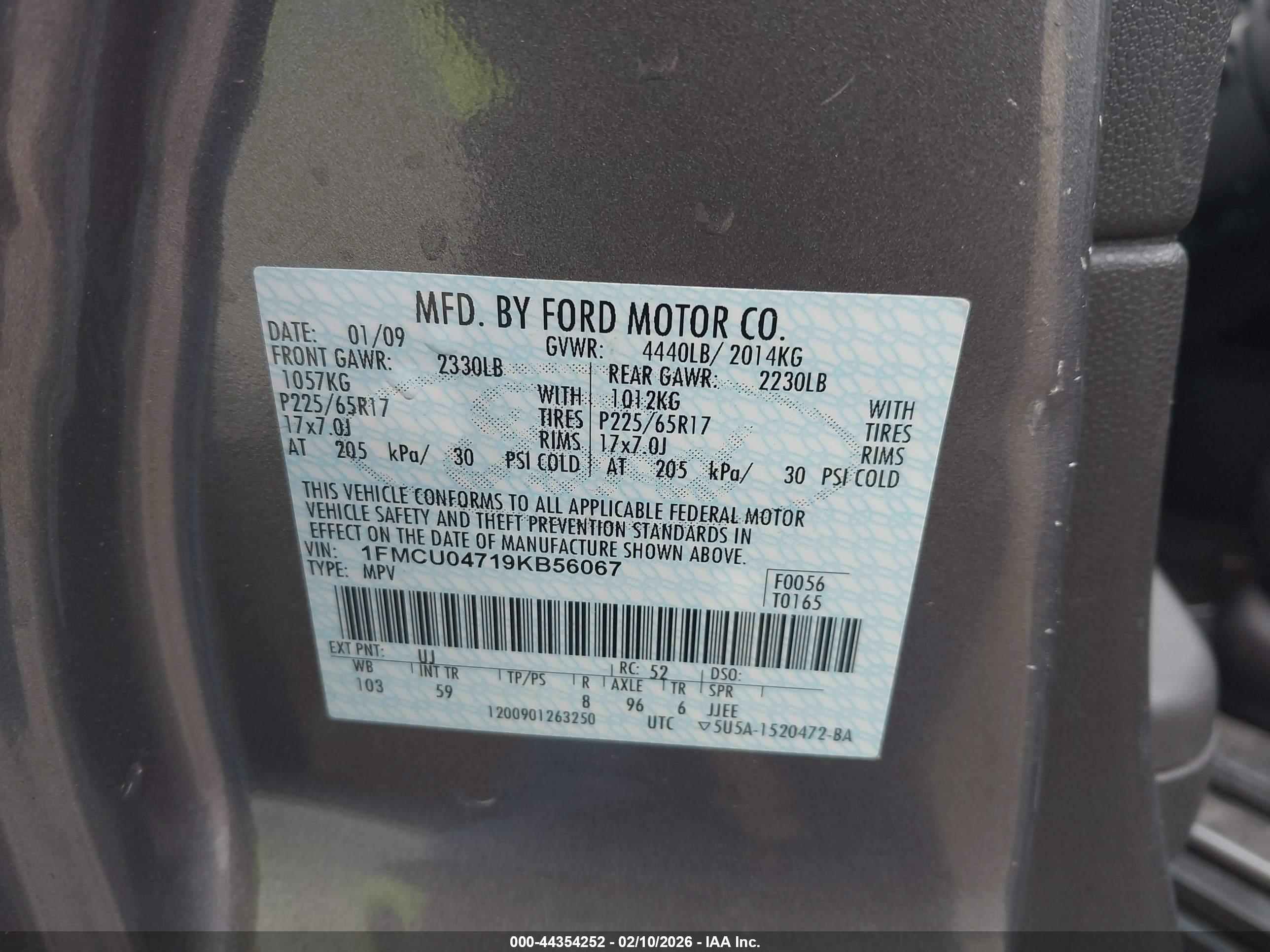 FORD ESCAPE image 9