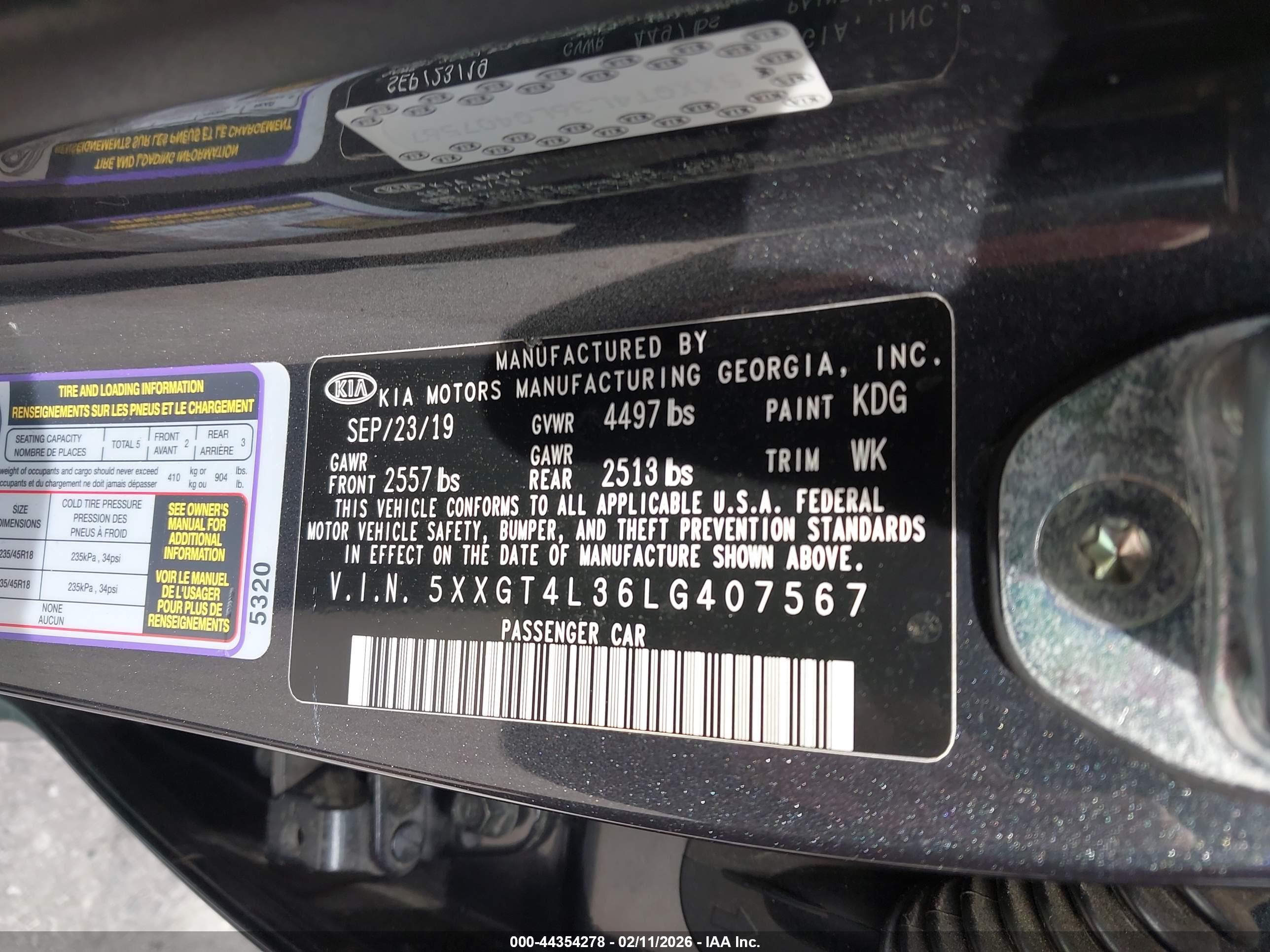 KIA OPTIMA image 9