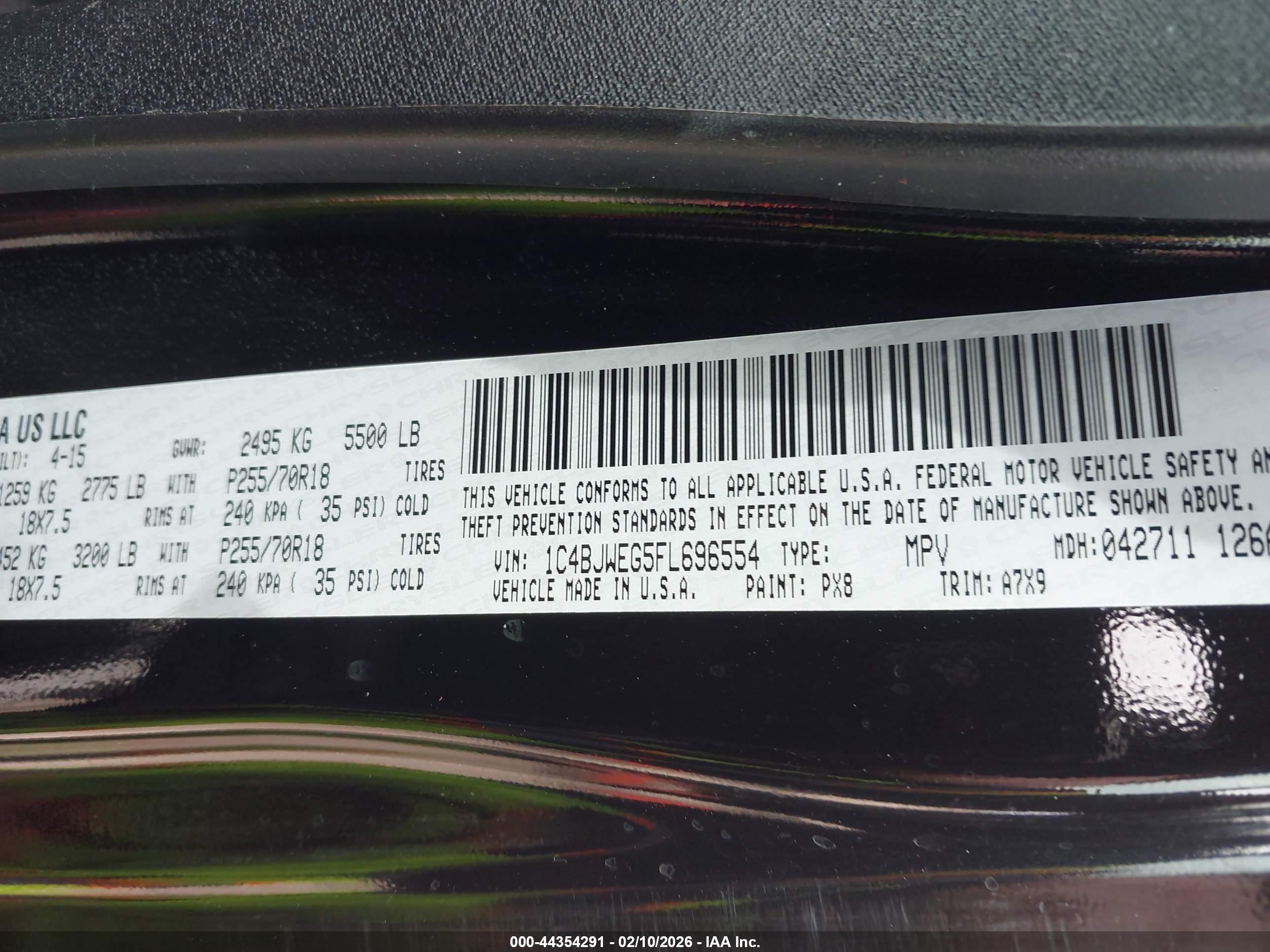 JEEP WRANGLER image 9