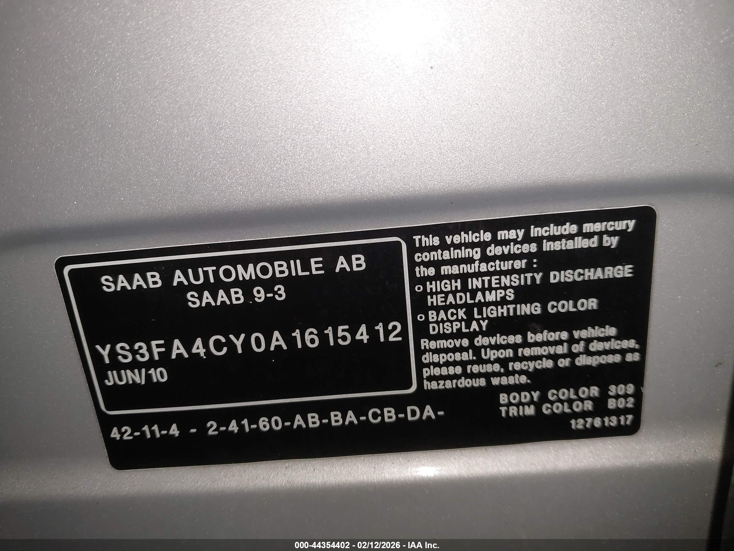 SAAB 9-3 image 9