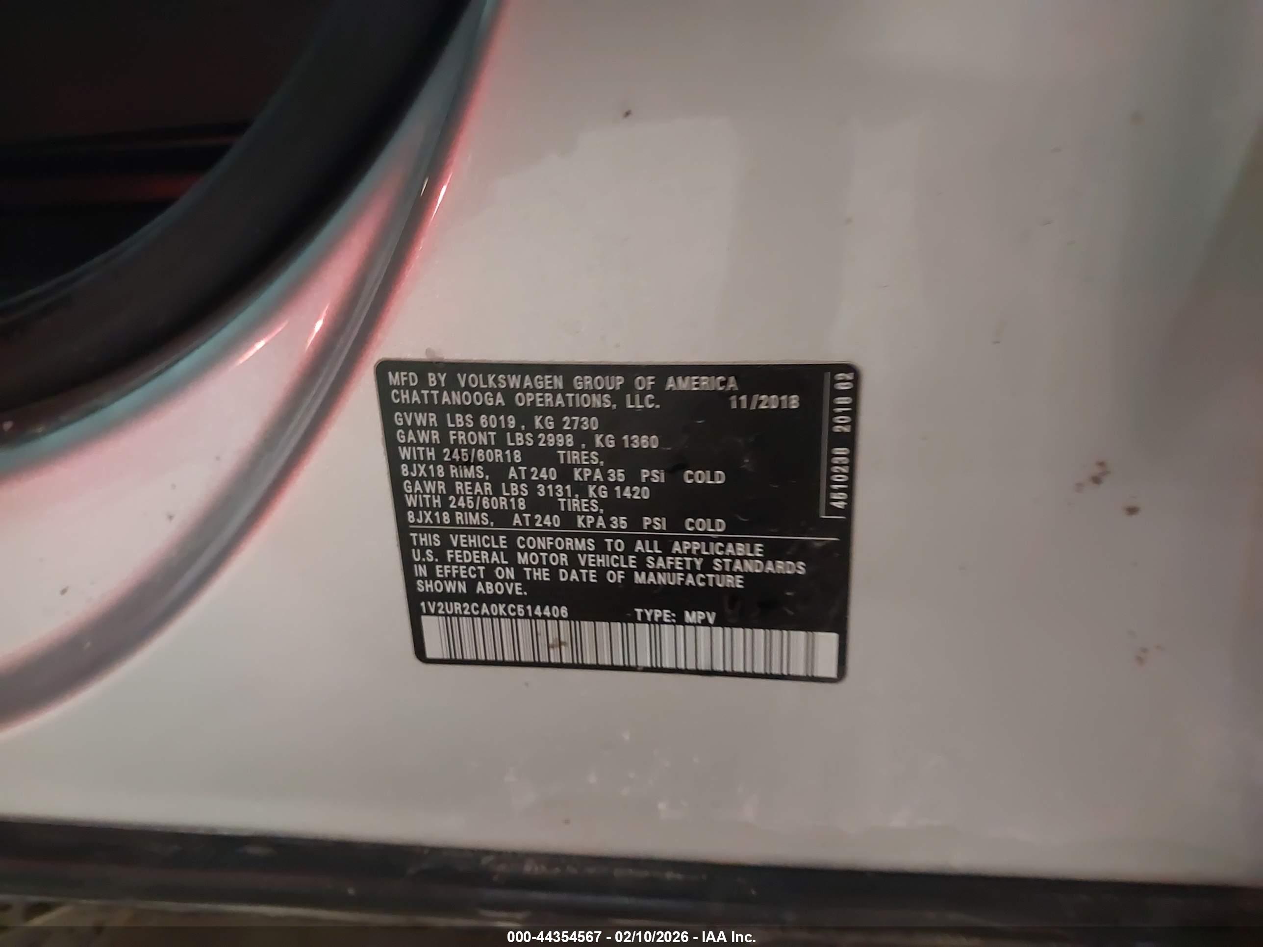 VOLKSWAGEN ATLAS image 9