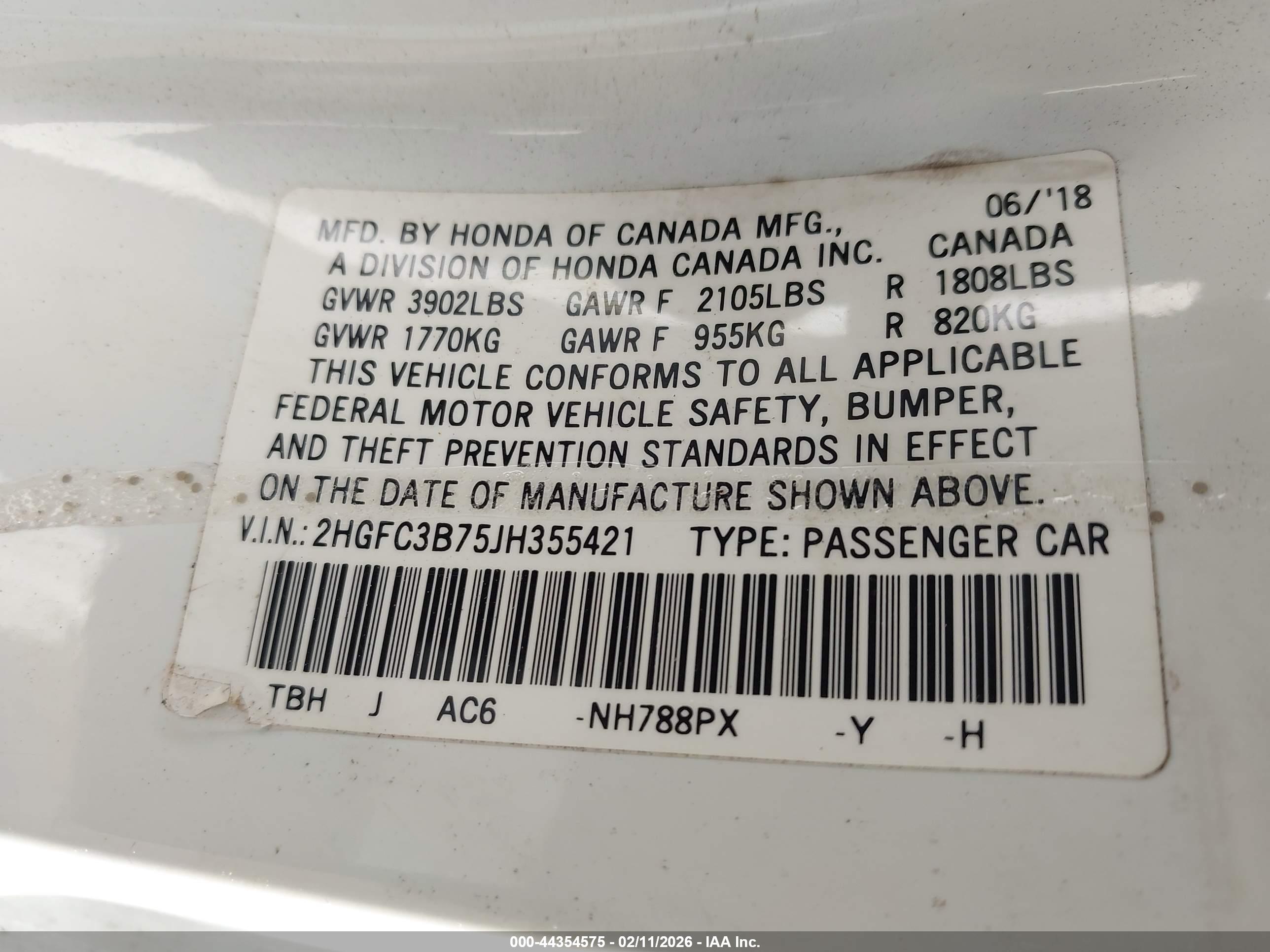 HONDA CIVIC image 9