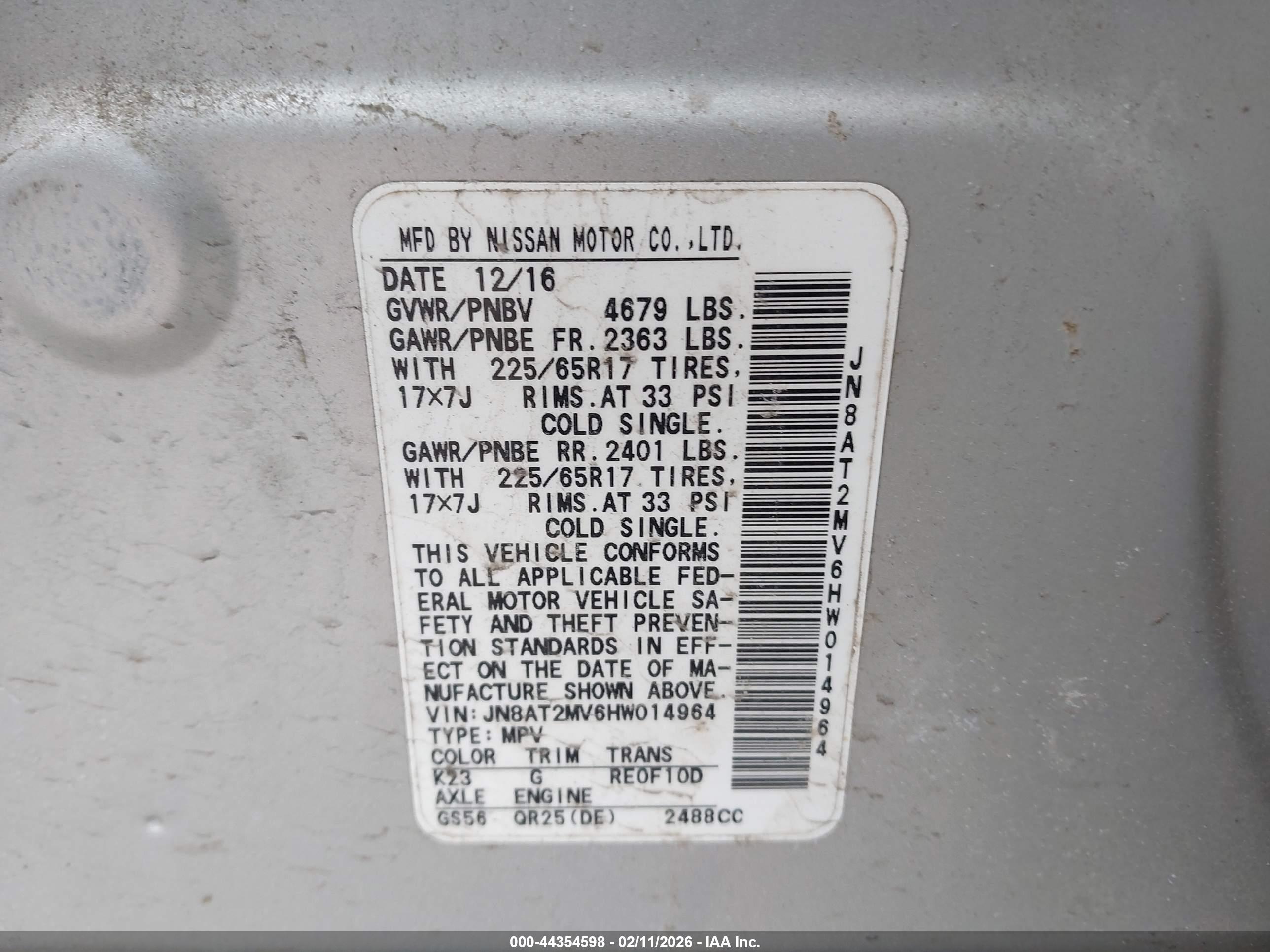 NISSAN ROGUE image 9