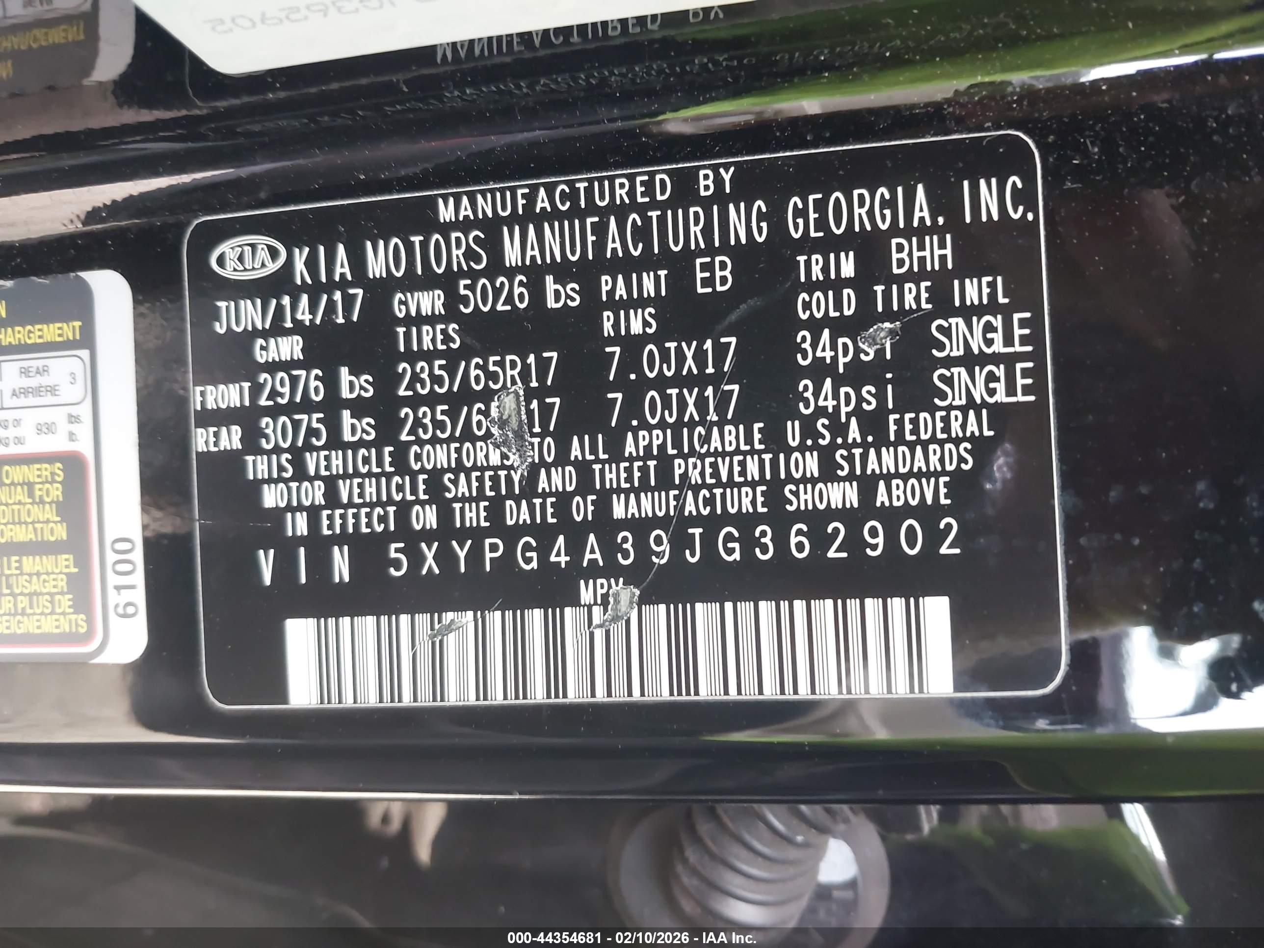 KIA SORENTO image 9