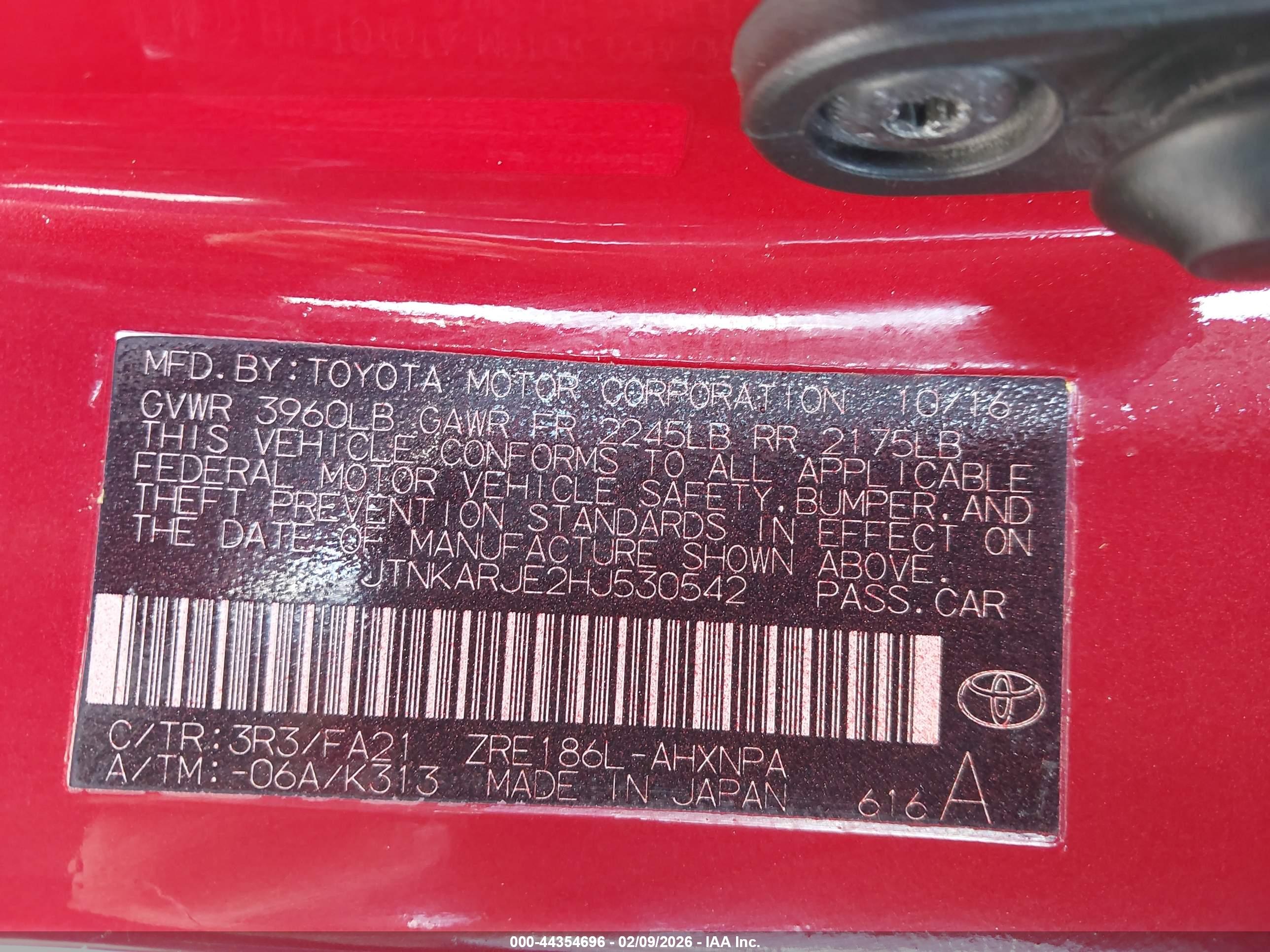 TOYOTA COROLLA image 9