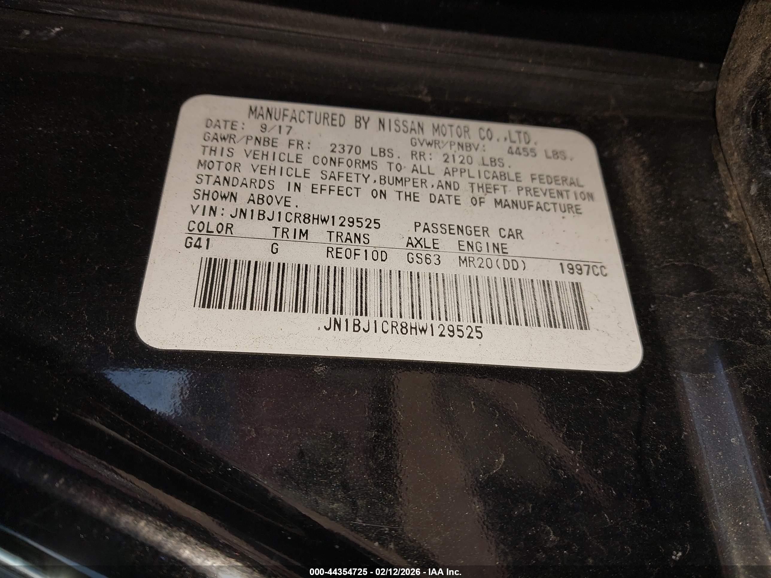 NISSAN ROGUE image 9