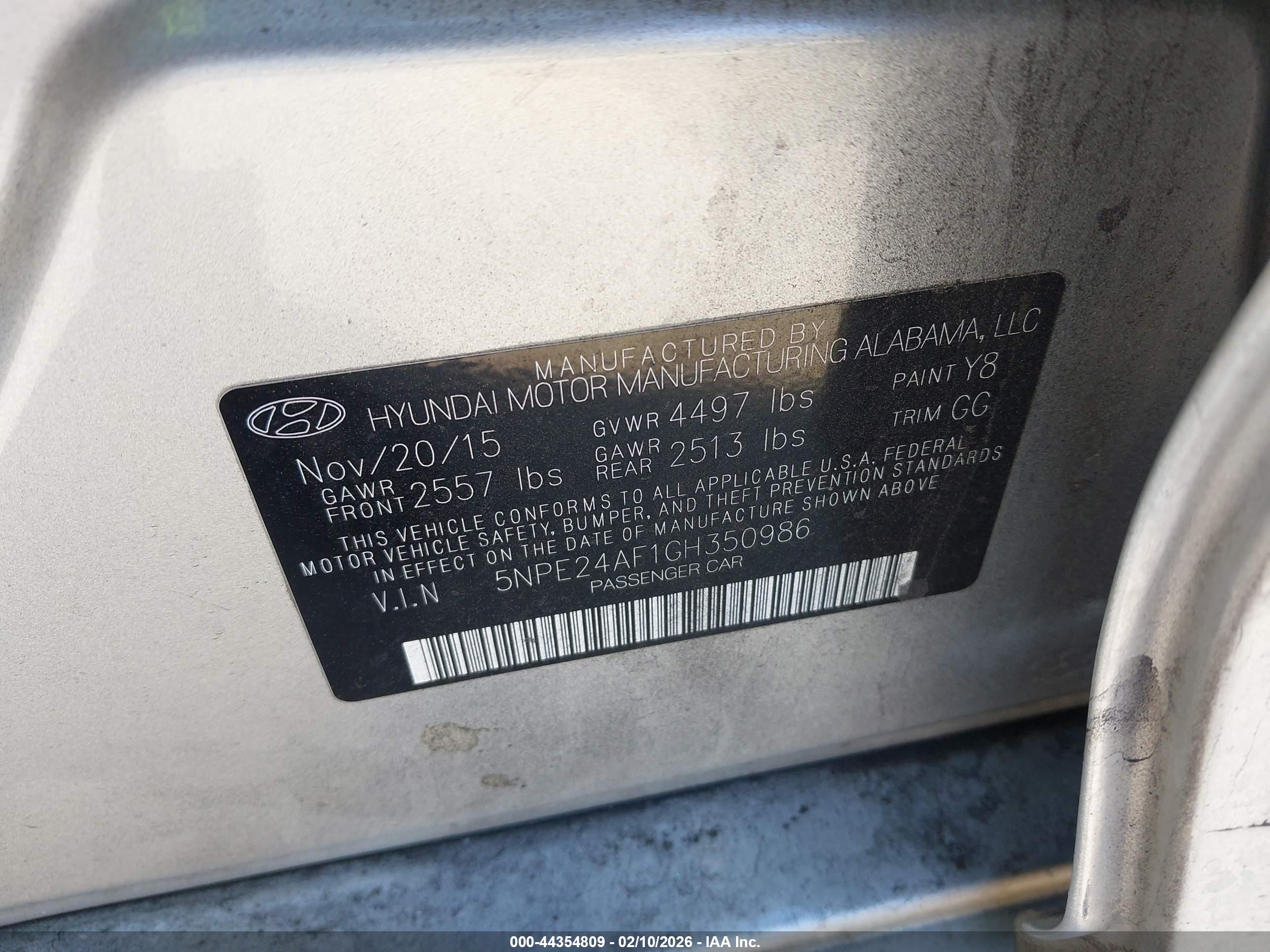 HYUNDAI SONATA image 9
