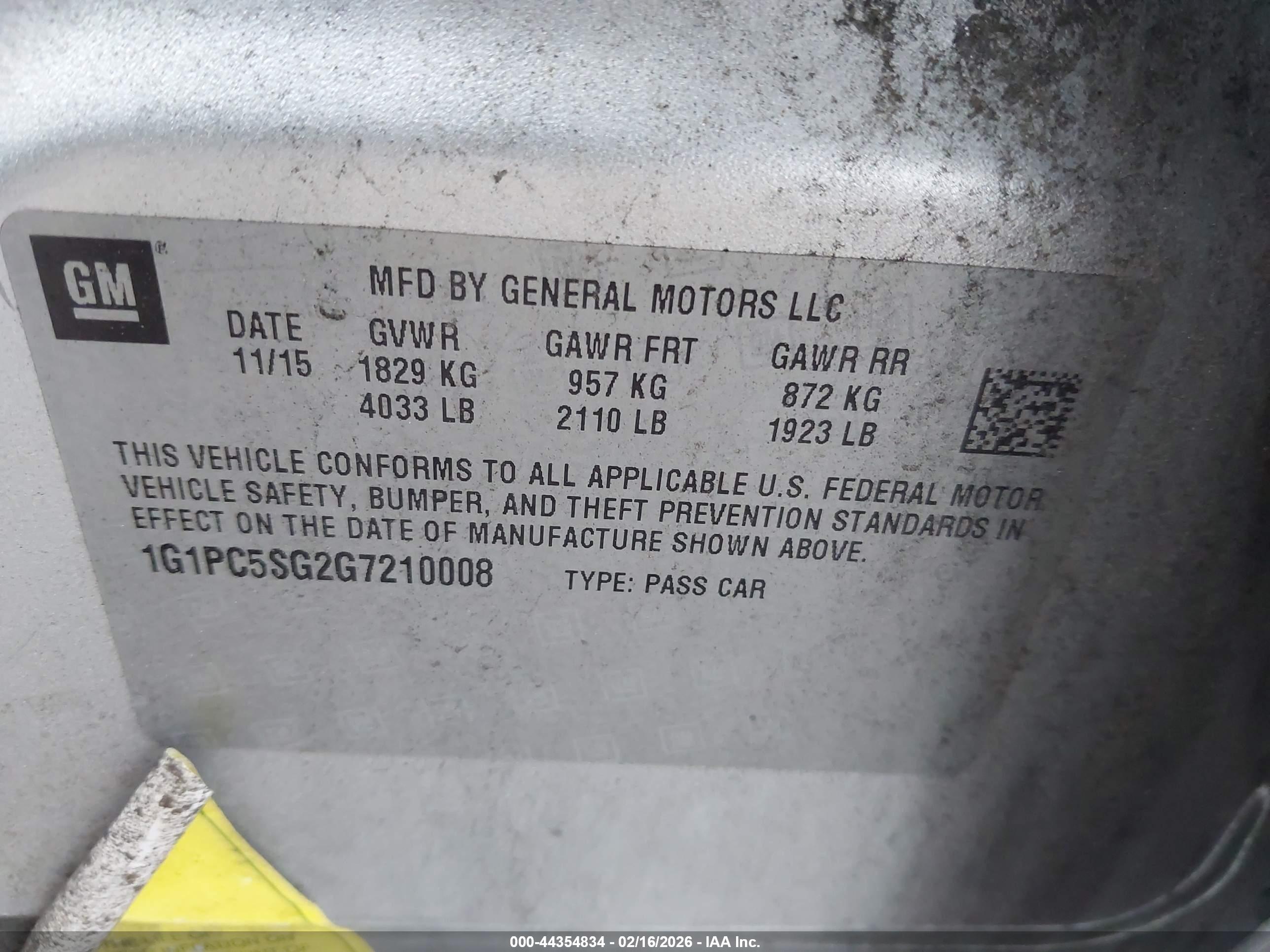 CHEVROLET CRUZE image 9