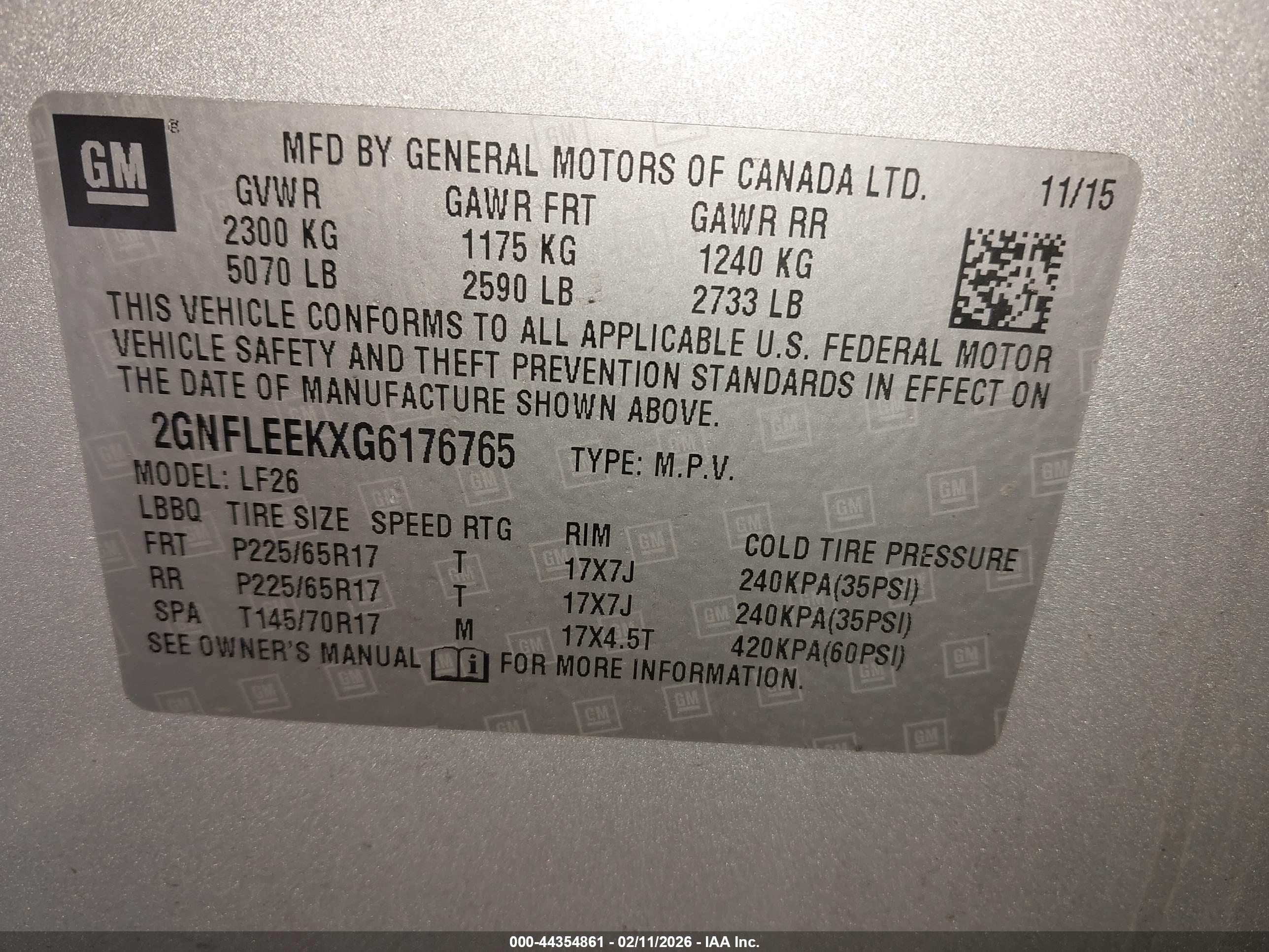 CHEVROLET EQUINOX image 9