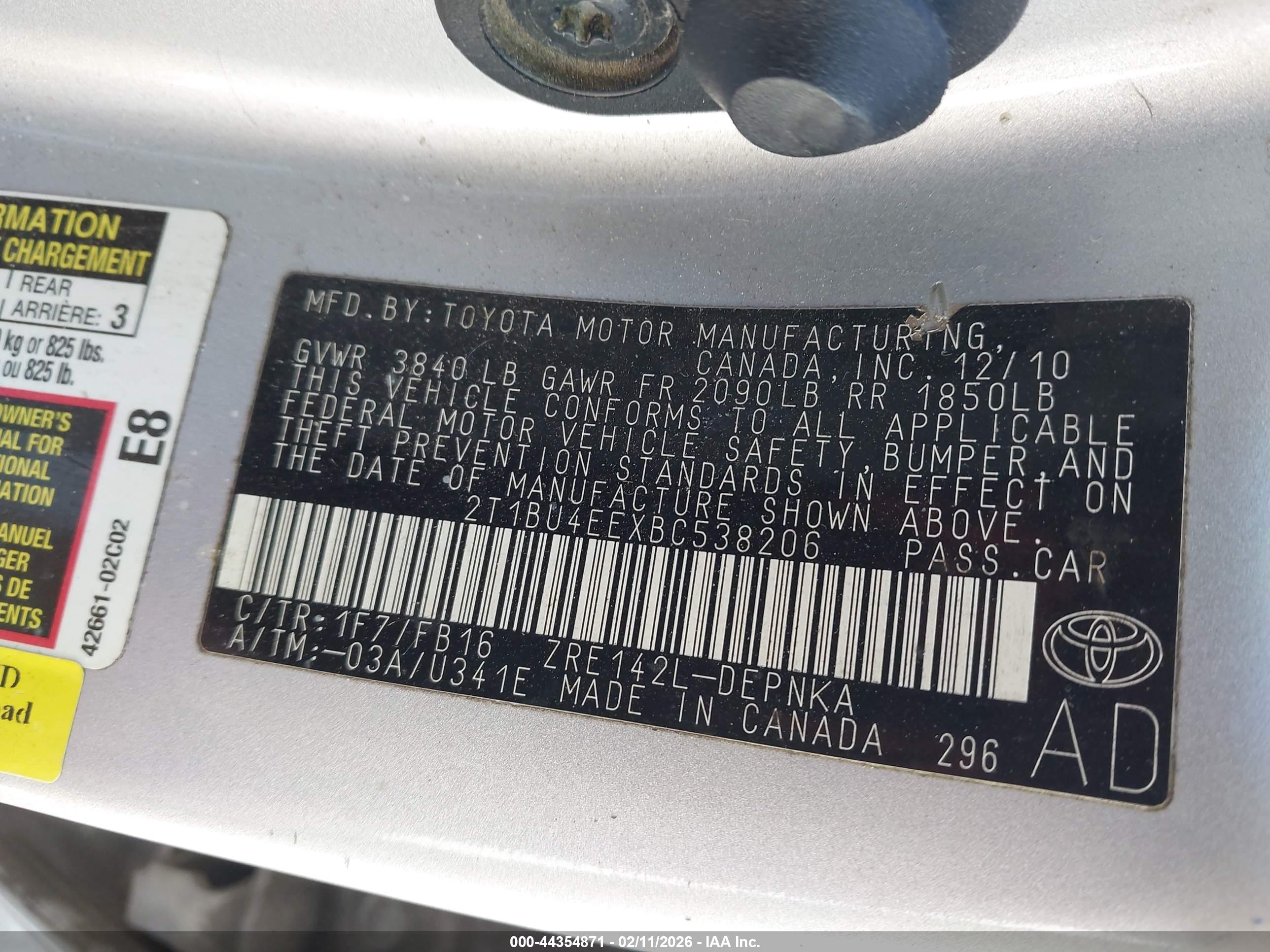 TOYOTA COROLLA image 9