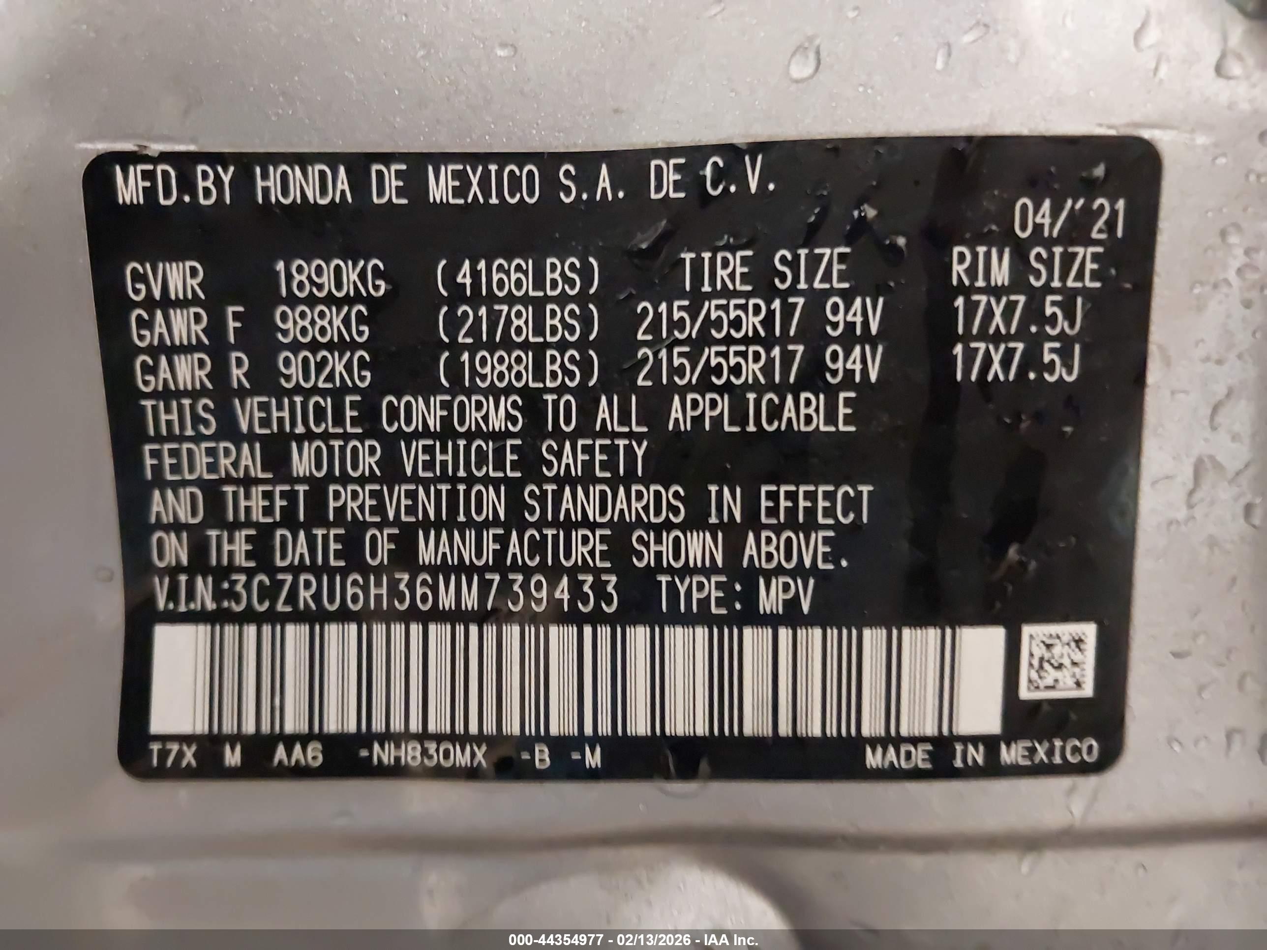 HONDA HR-V image 9