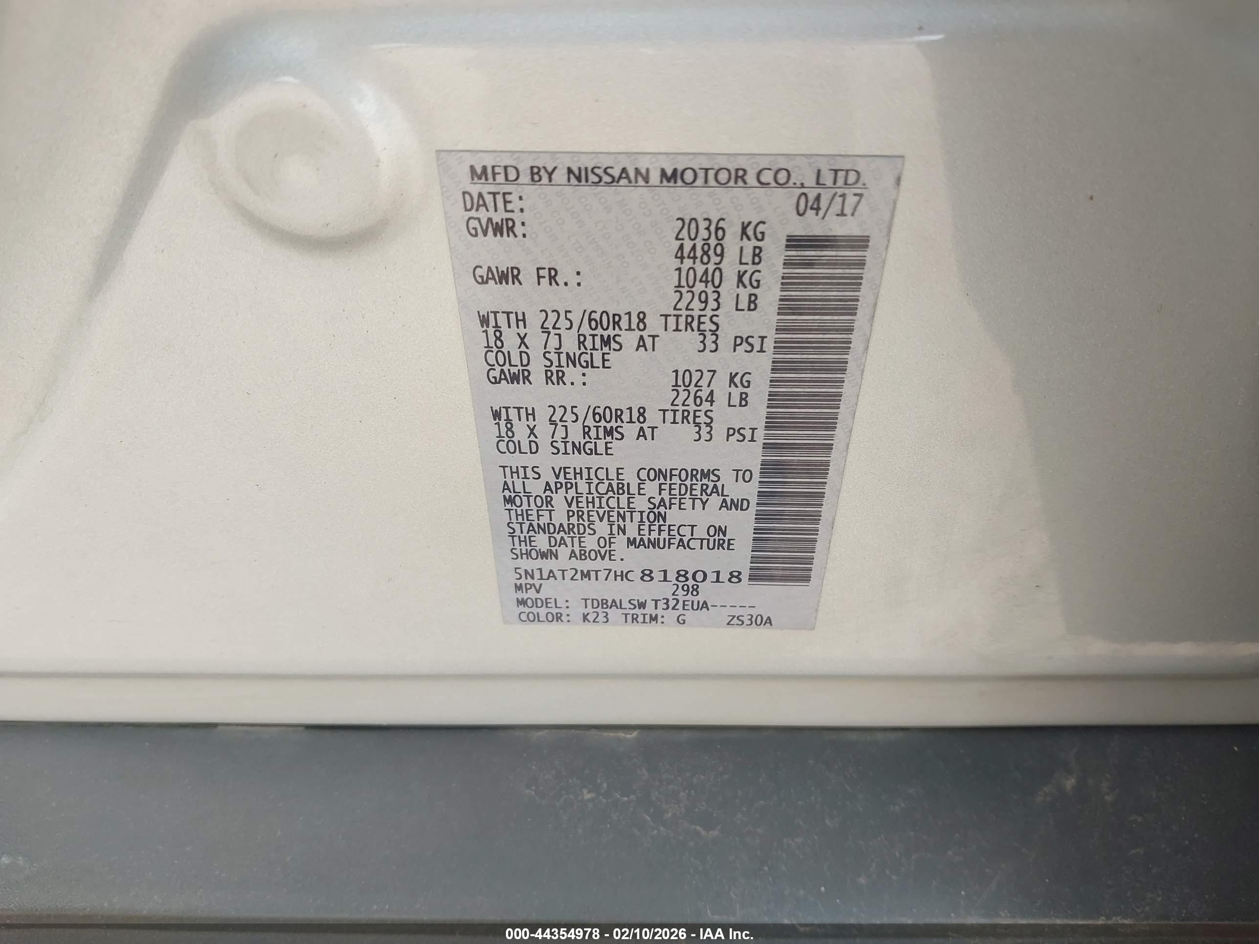 NISSAN ROGUE image 9