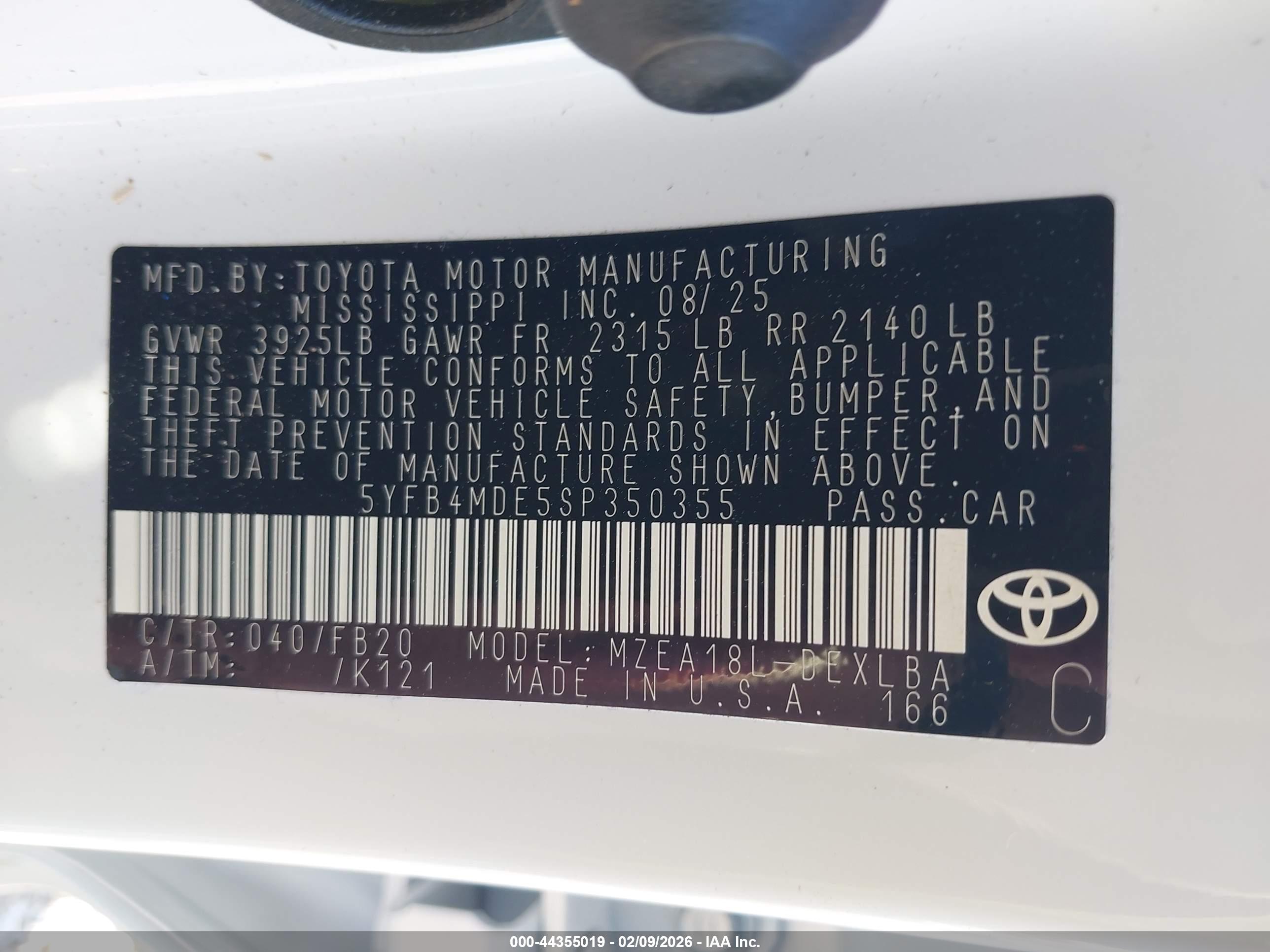 TOYOTA COROLLA image 9