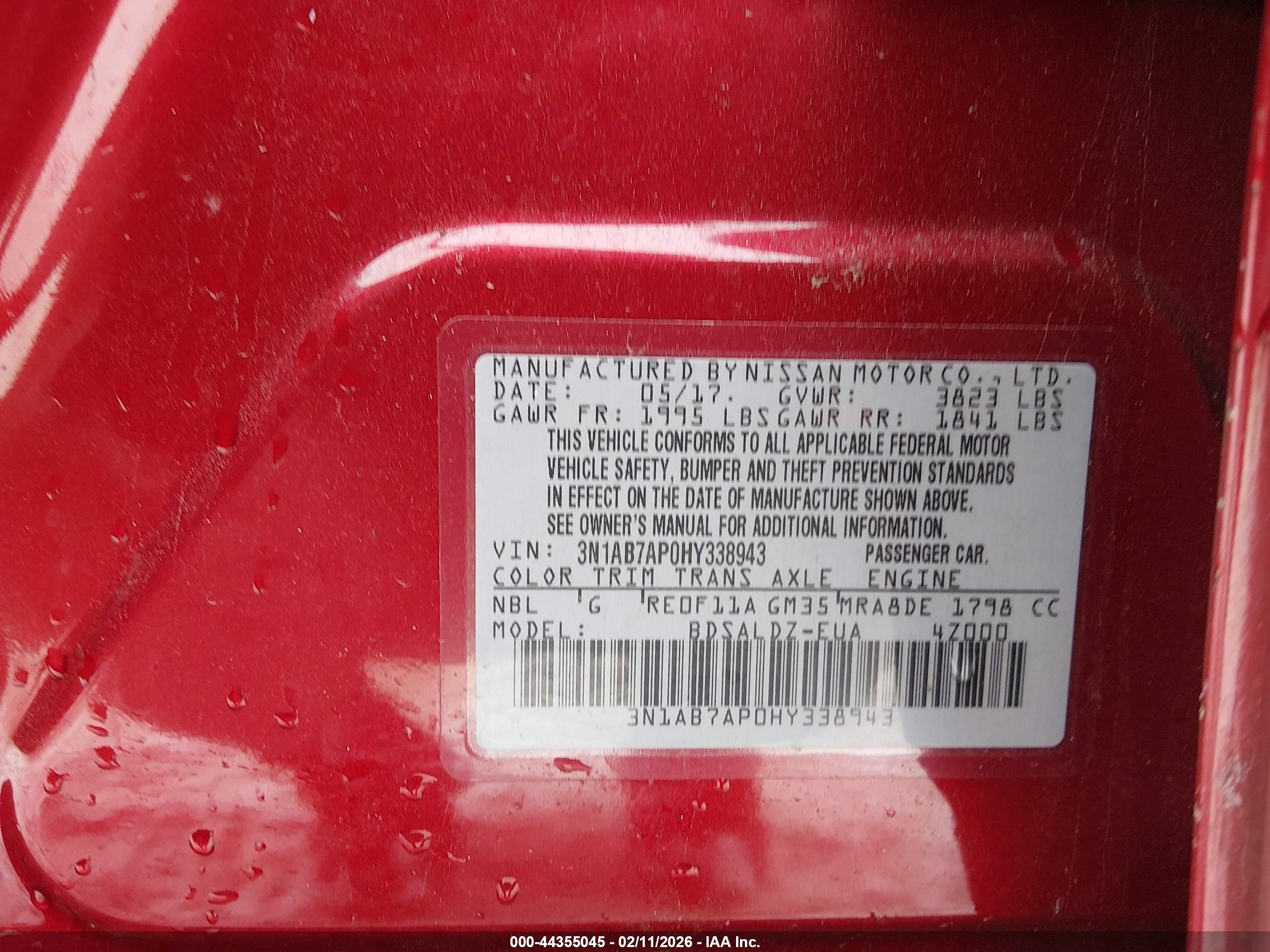 NISSAN SENTRA image 9