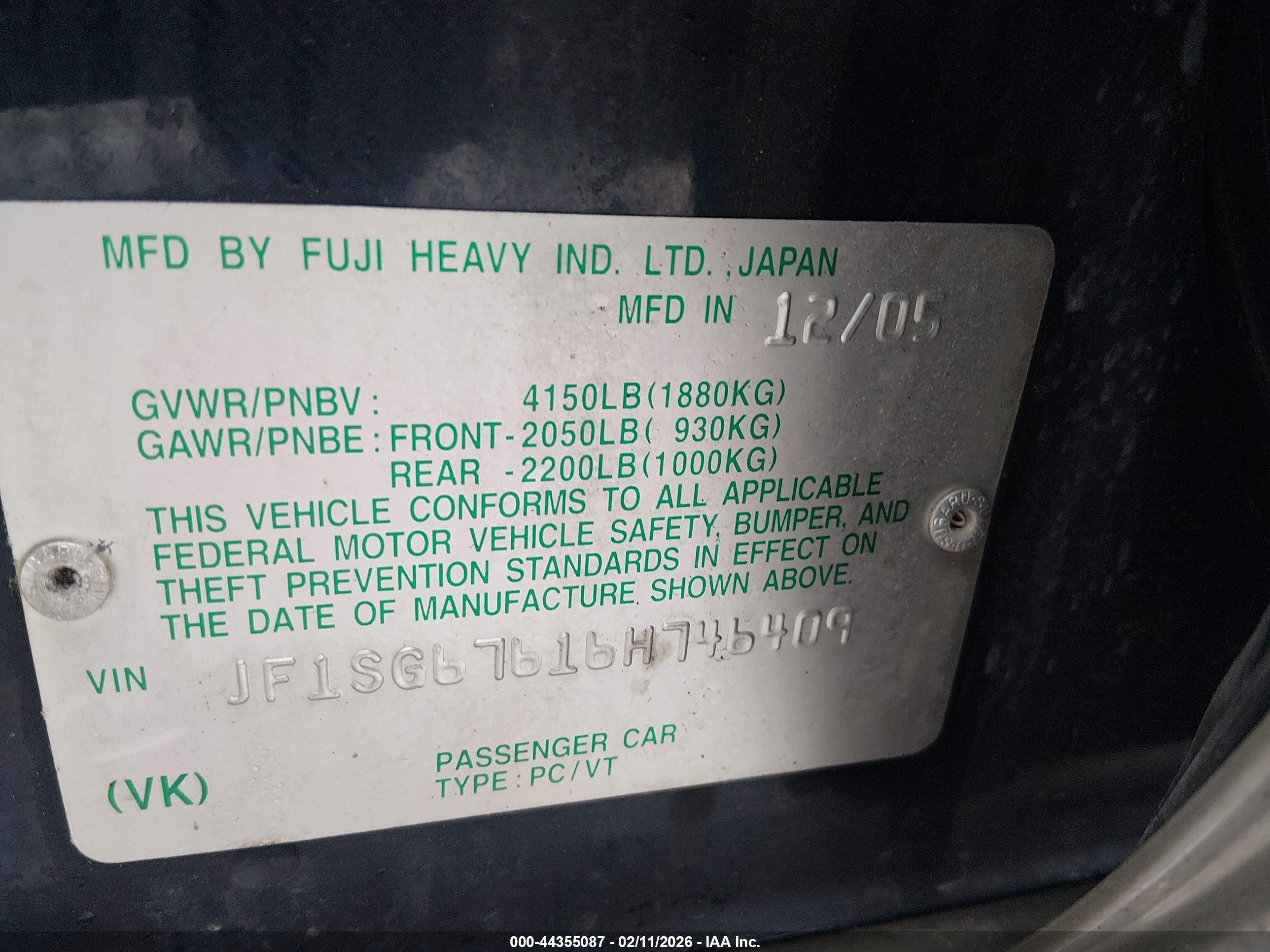 SUBARU FORESTER image 9