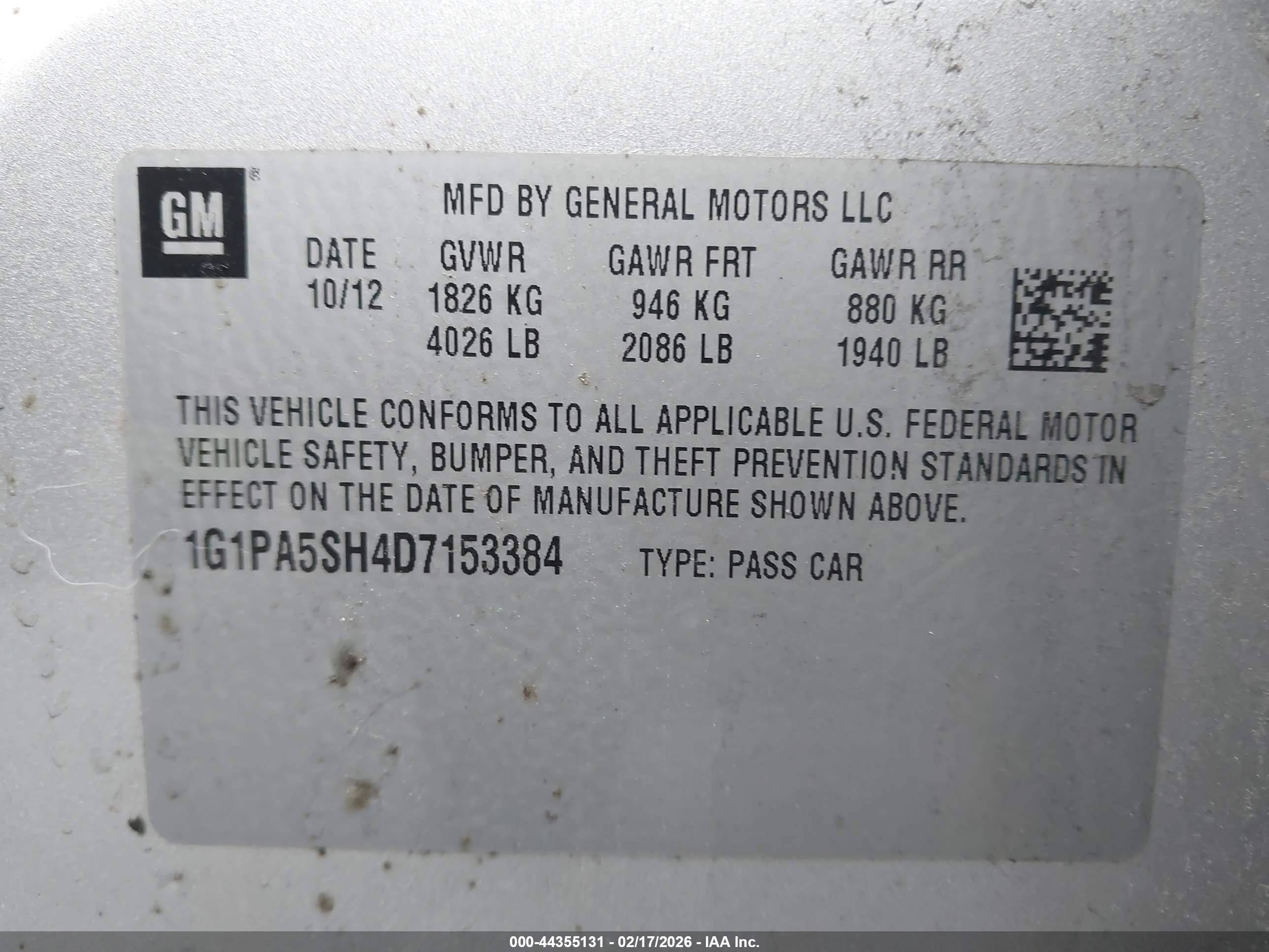CHEVROLET CRUZE image 9