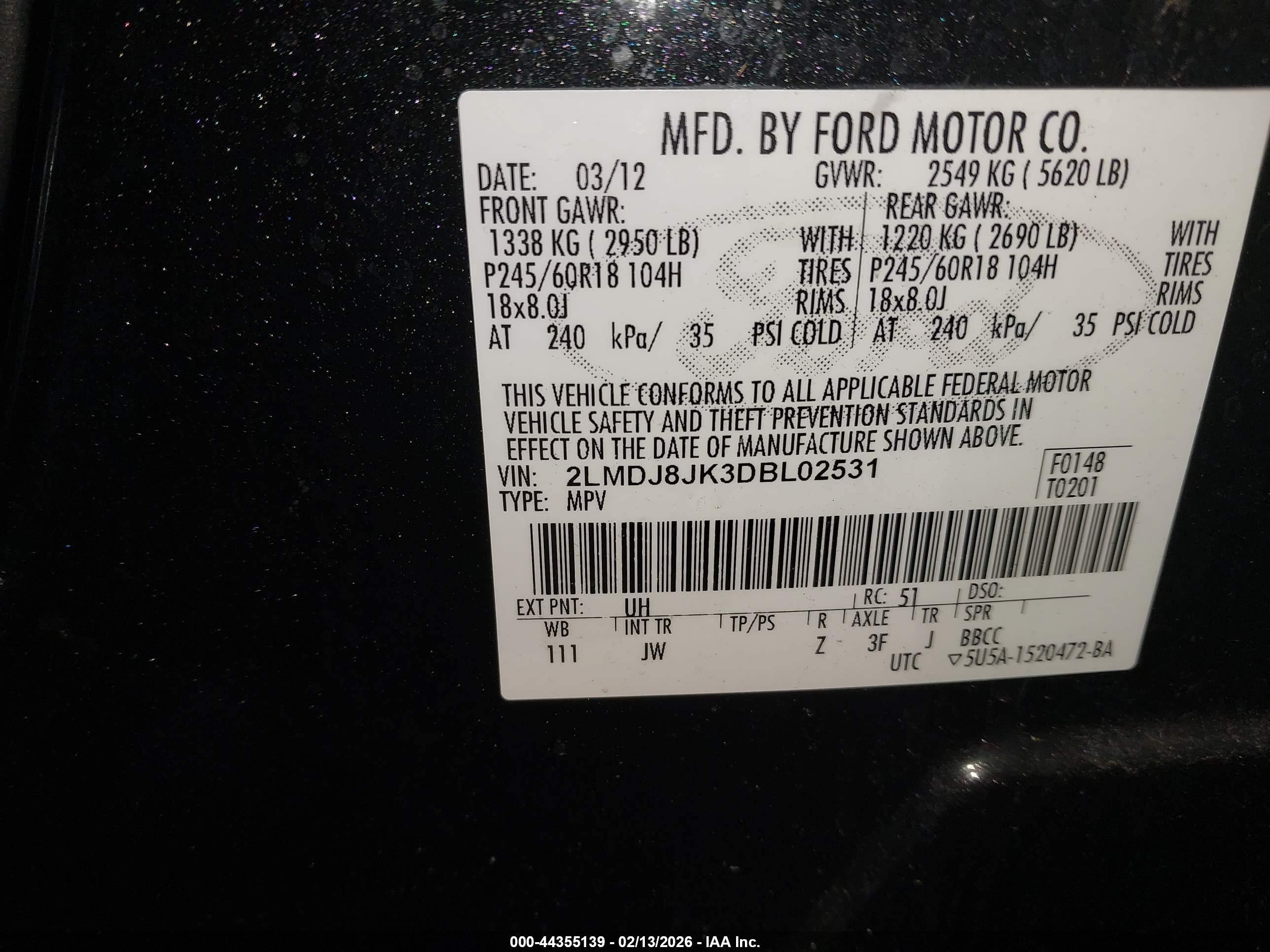 LINCOLN MKX image 9