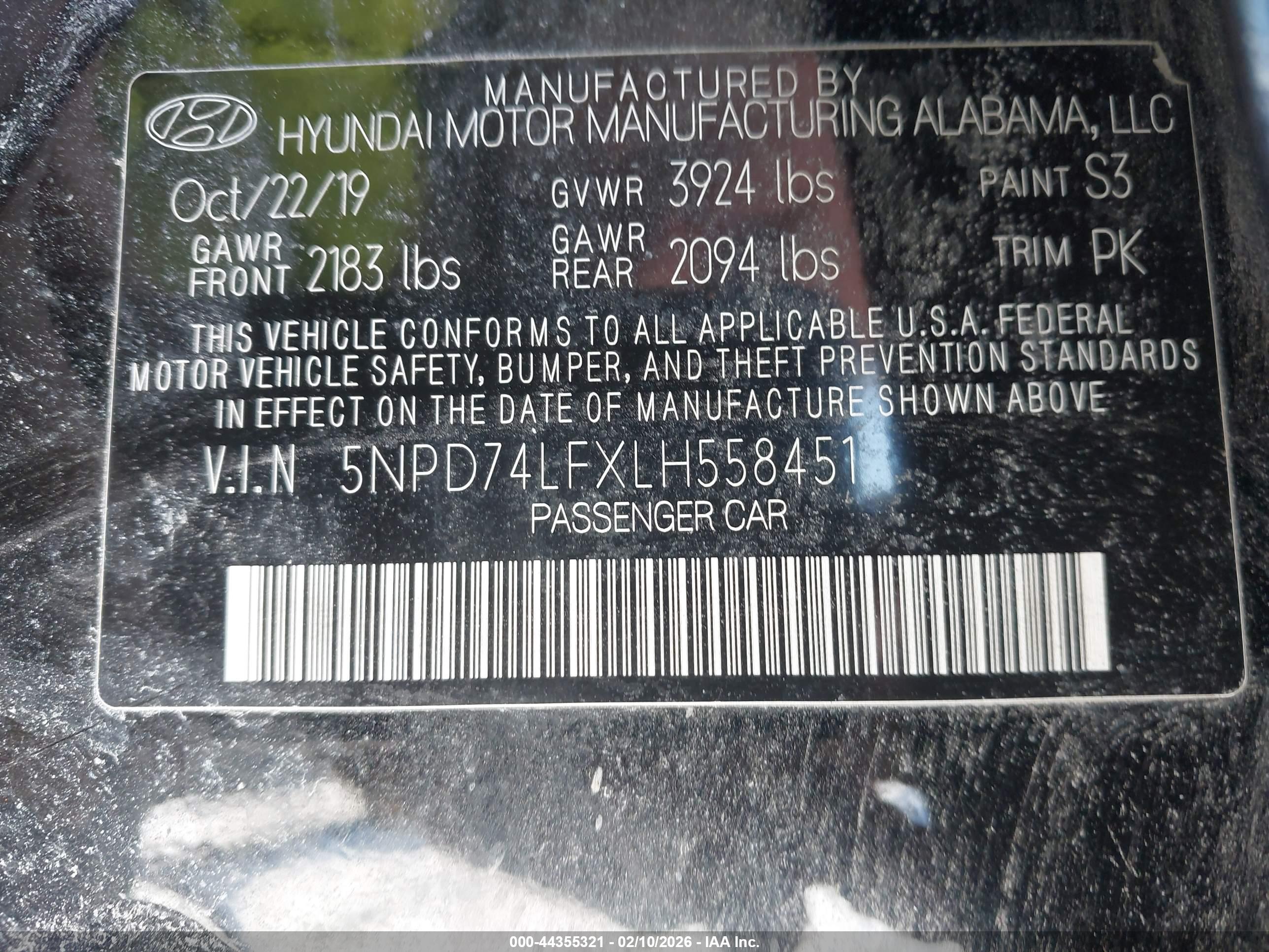 HYUNDAI ELANTRA image 9