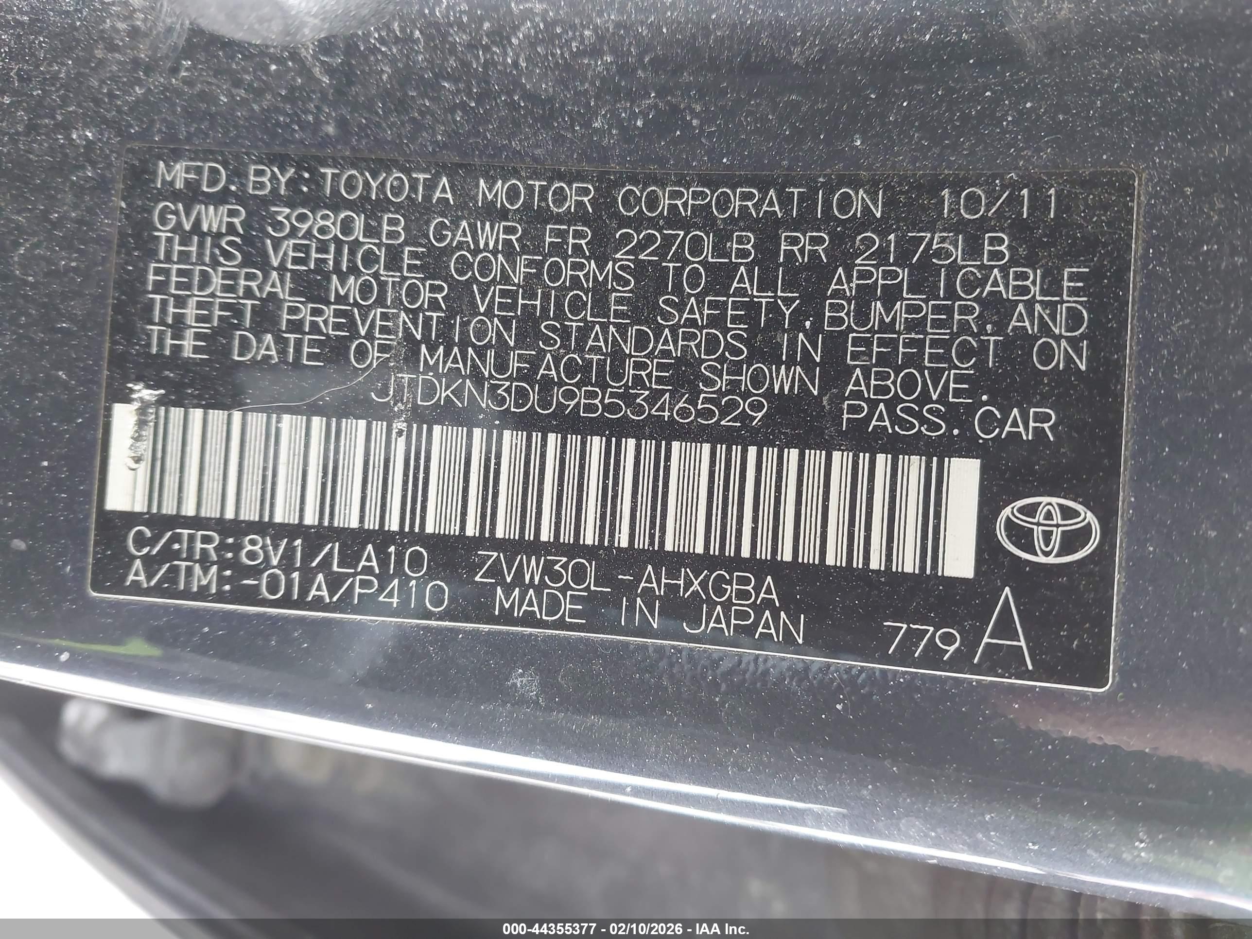TOYOTA PRIUS image 9