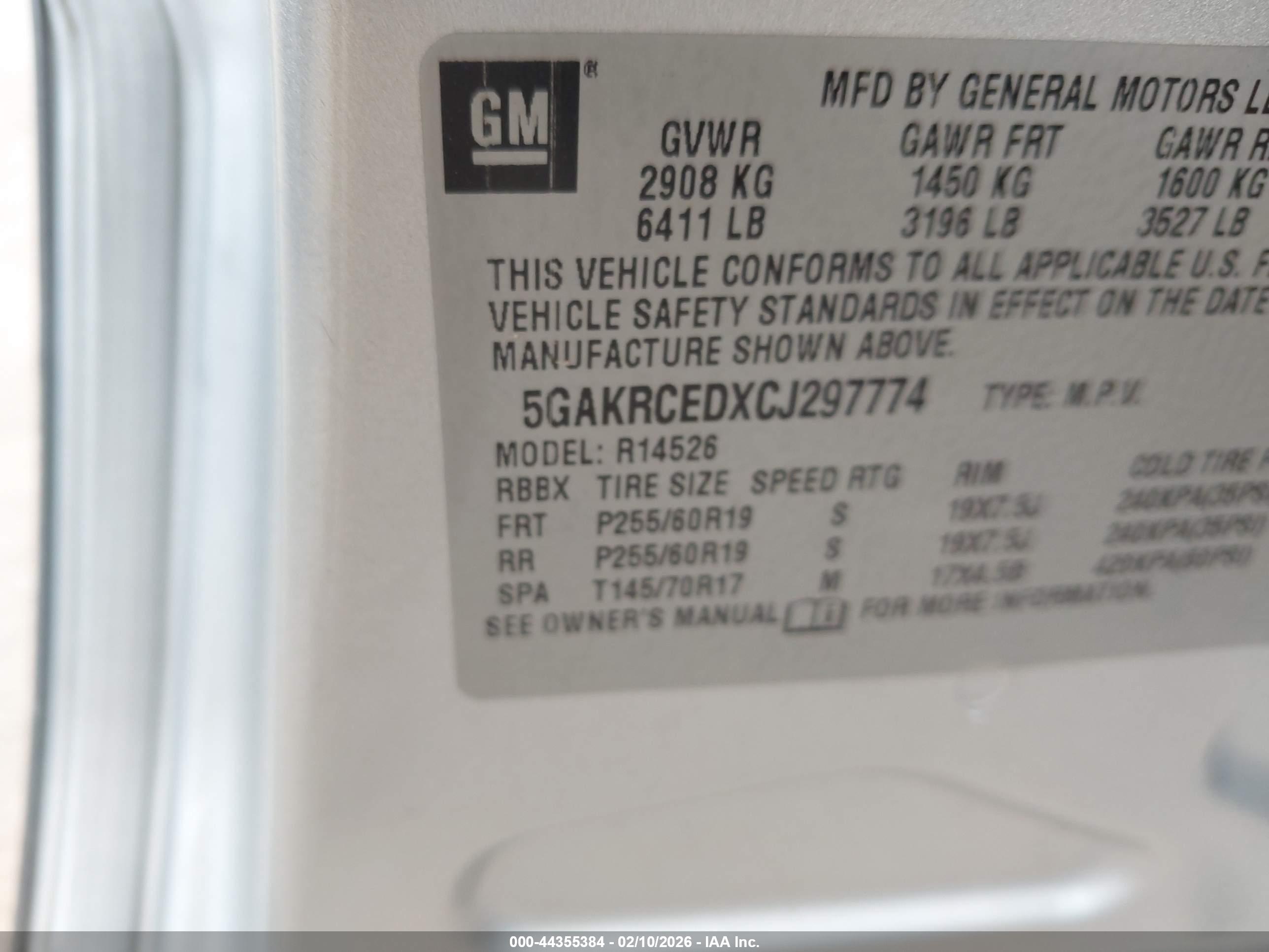 BUICK ENCLAVE image 9