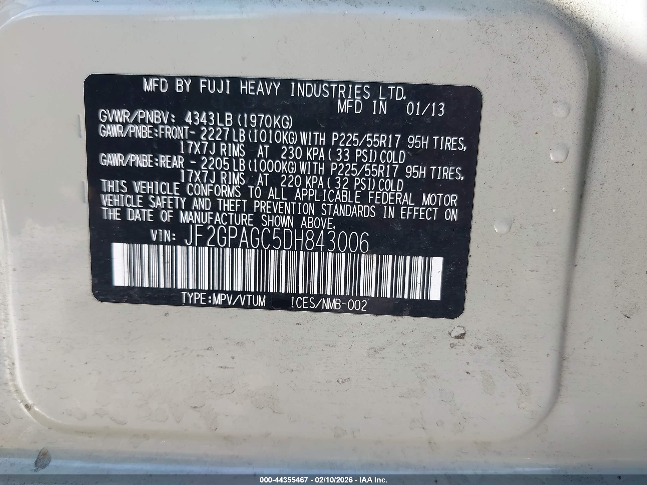 SUBARU XV image 9