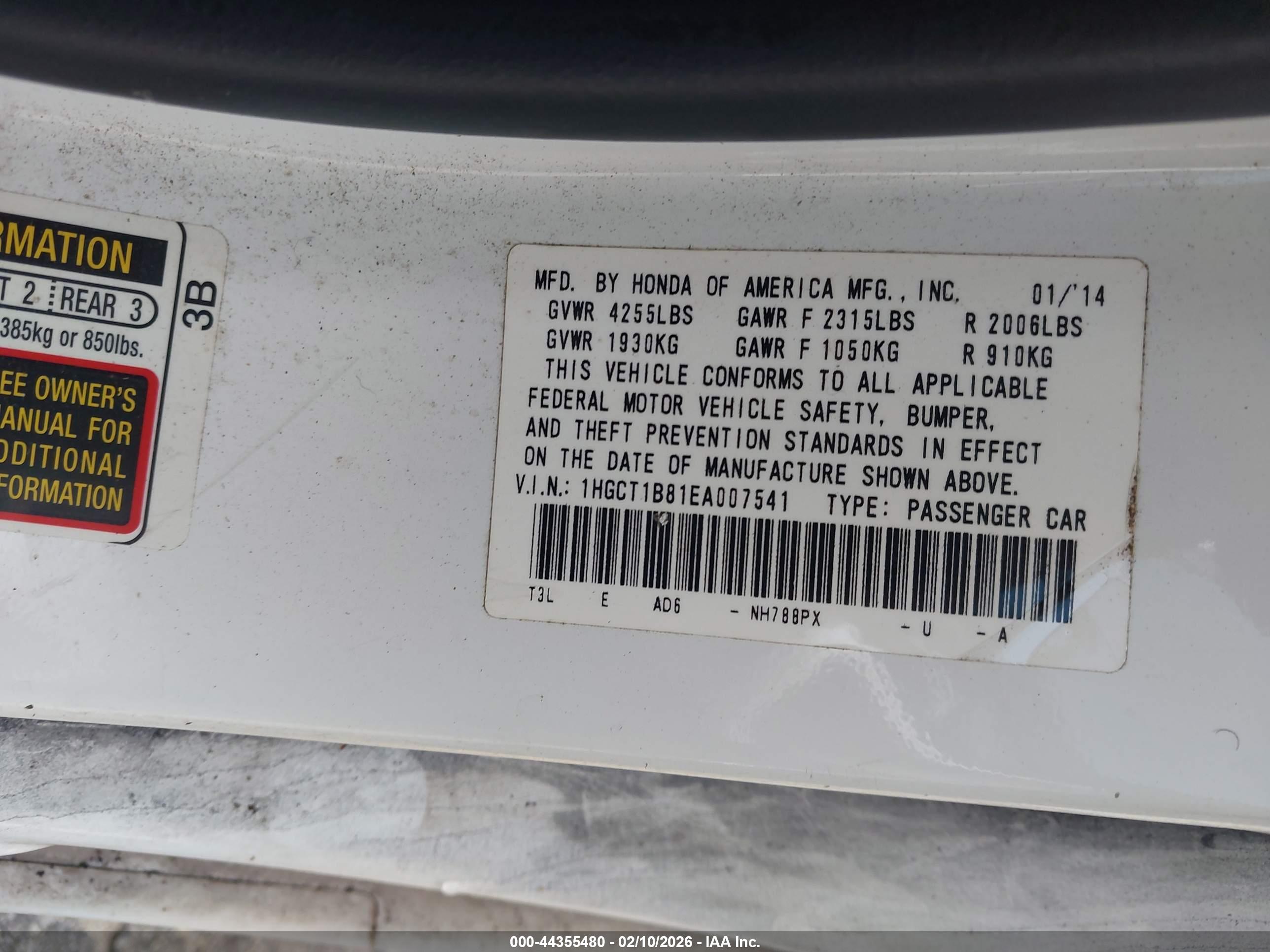 HONDA ACCORD image 9