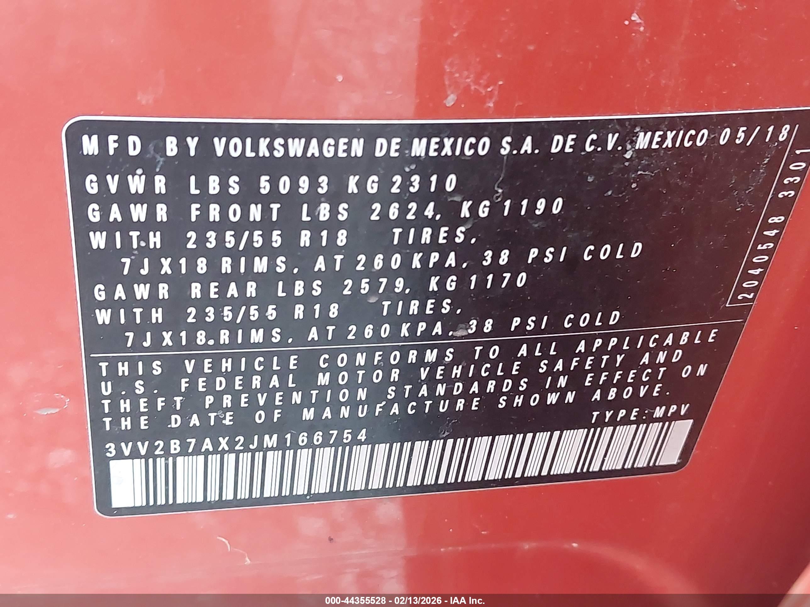 VOLKSWAGEN TIGUAN image 9