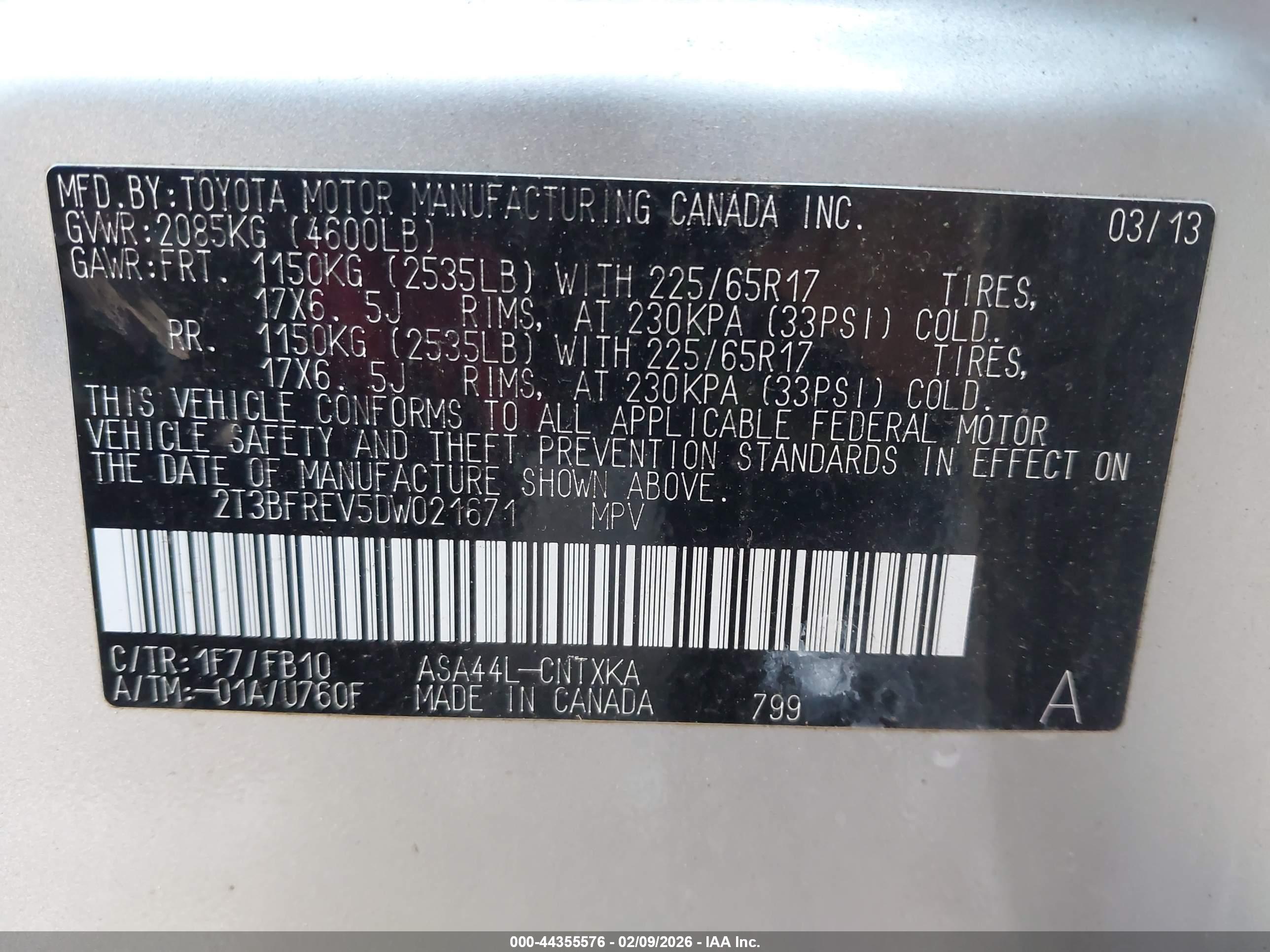 TOYOTA RAV4 image 9