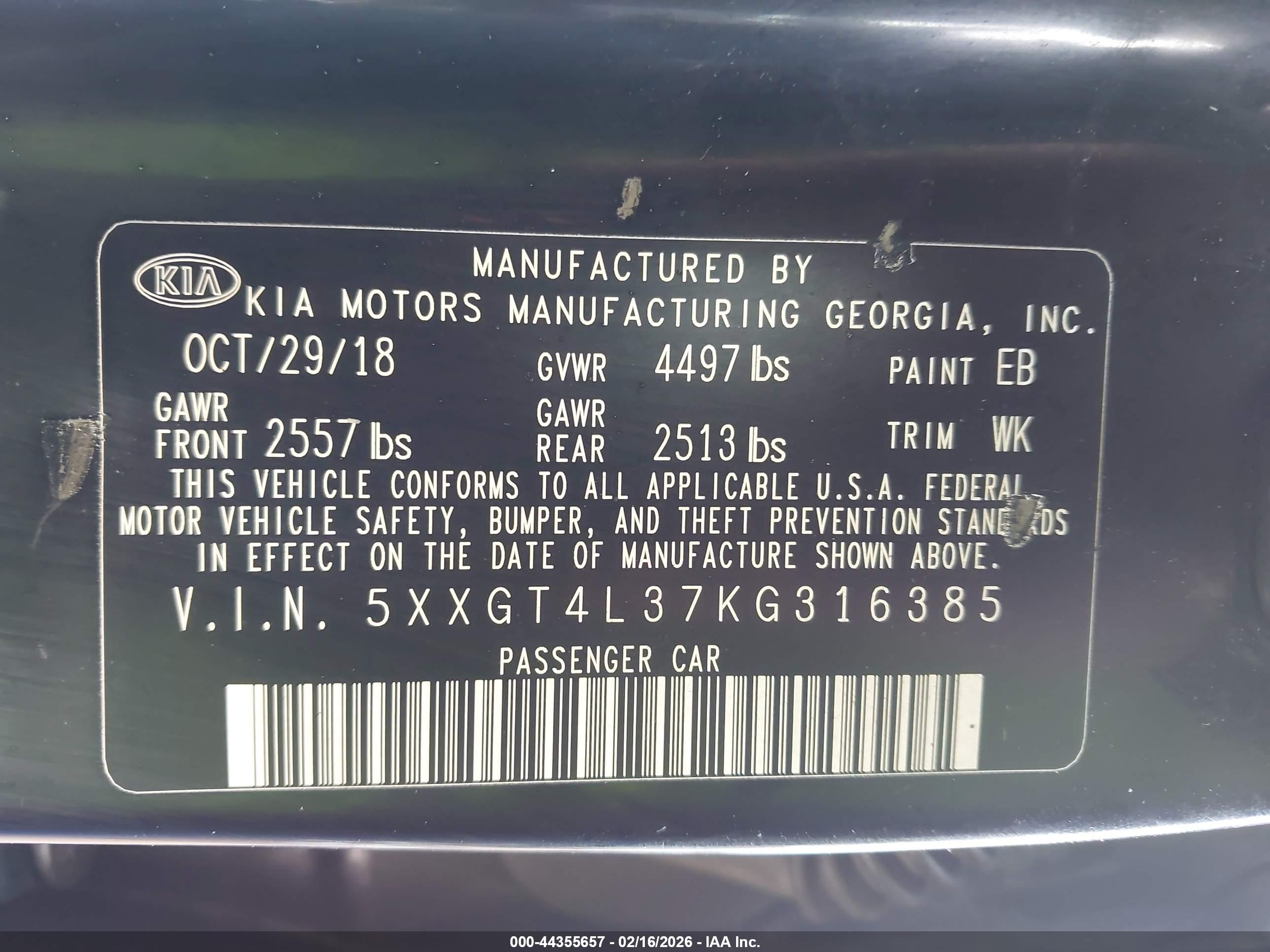 KIA OPTIMA image 9