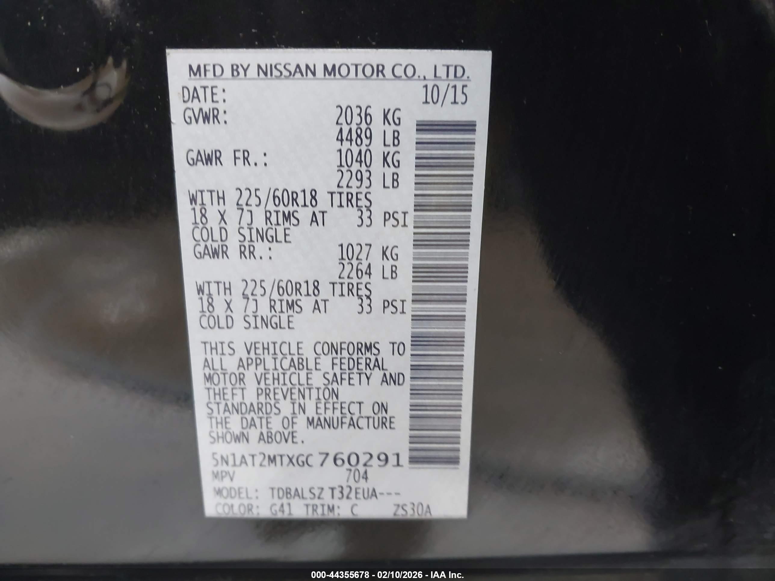 NISSAN ROGUE image 9