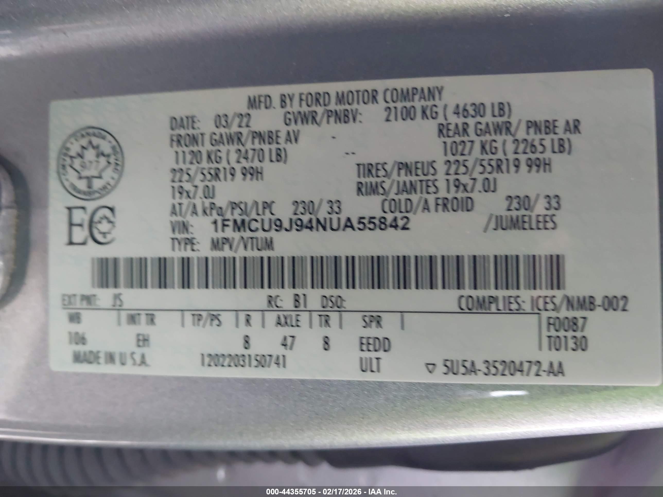 FORD ESCAPE image 9