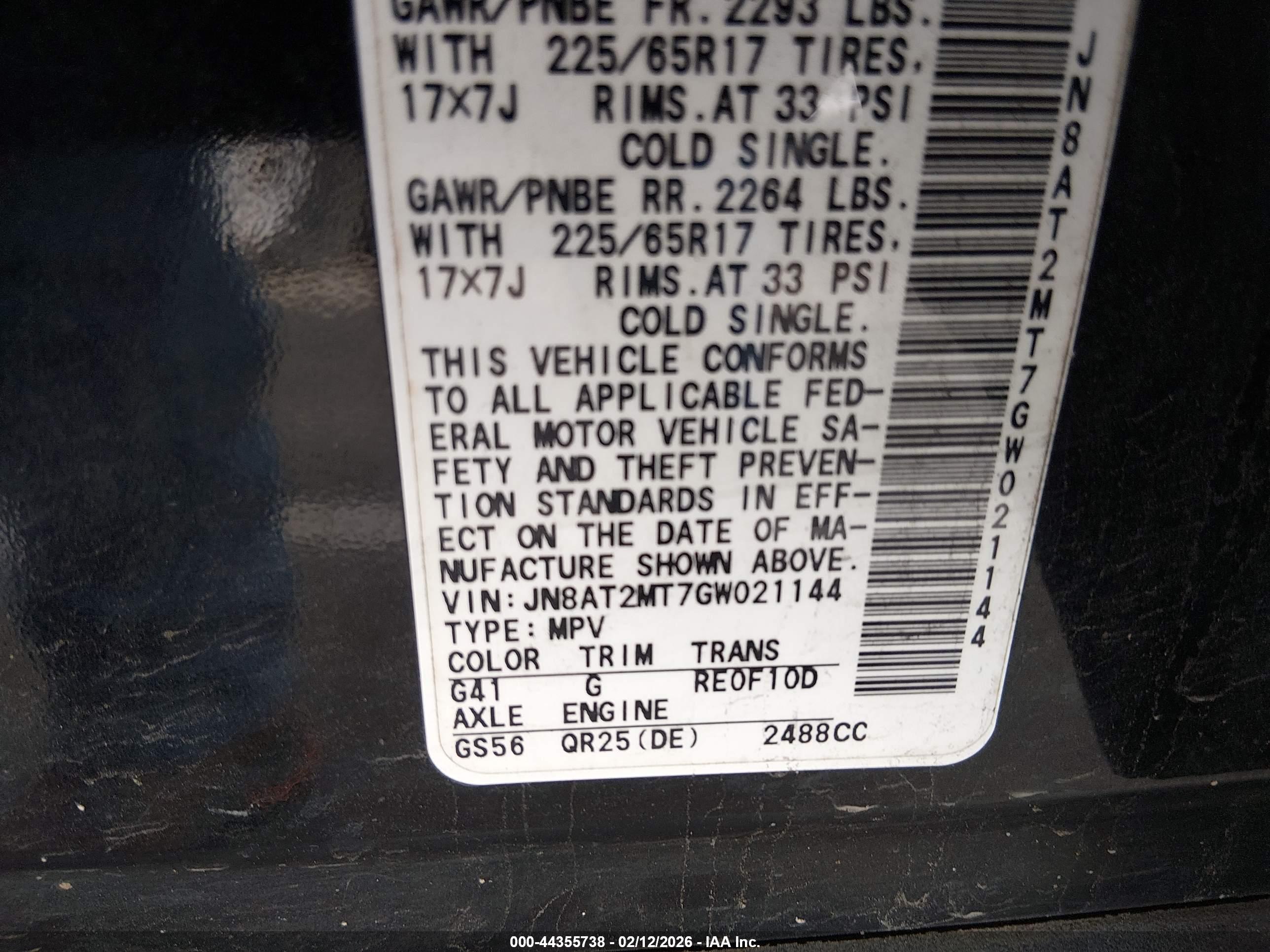 NISSAN ROGUE image 9